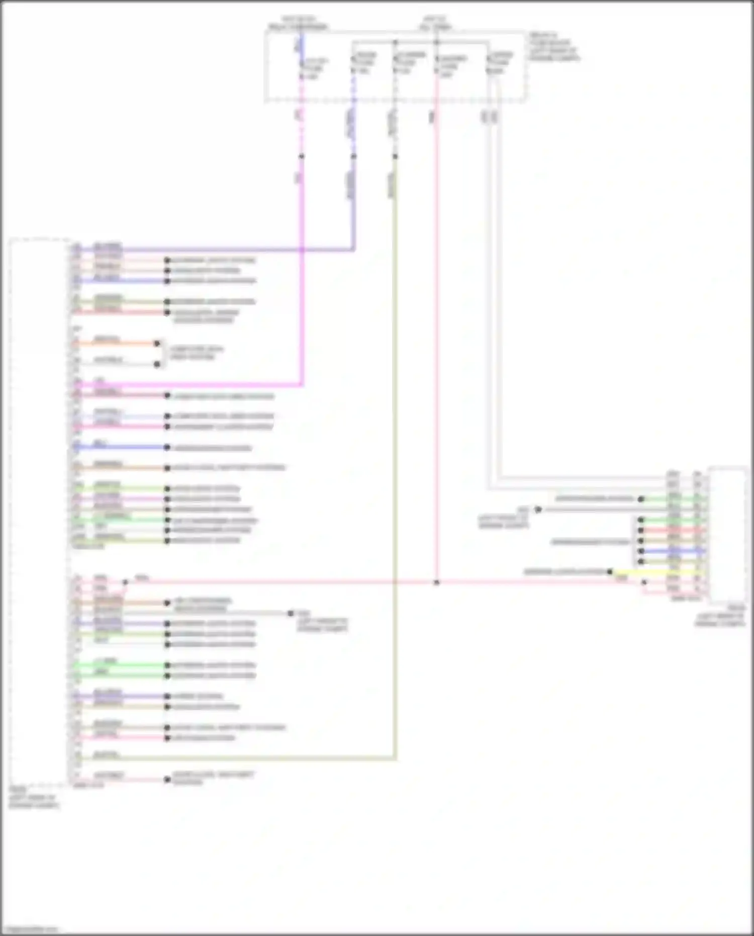 Wiring diagram hazard fuse for Mazda CX-5 I facelift (2015-2017) (4 of 8)