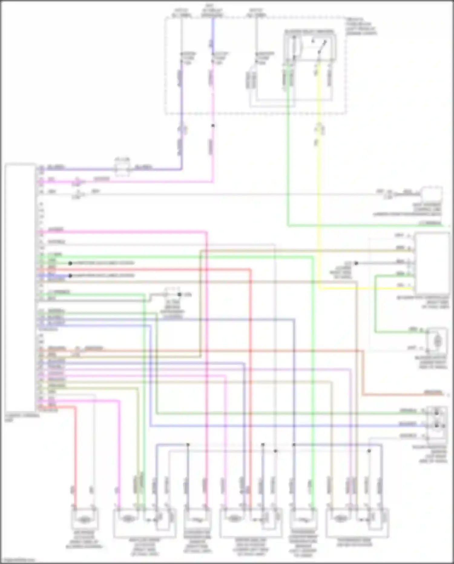 Wiring diagram heater fuse for Mazda CX-5 I facelift (2015-2017) (1 of 3)