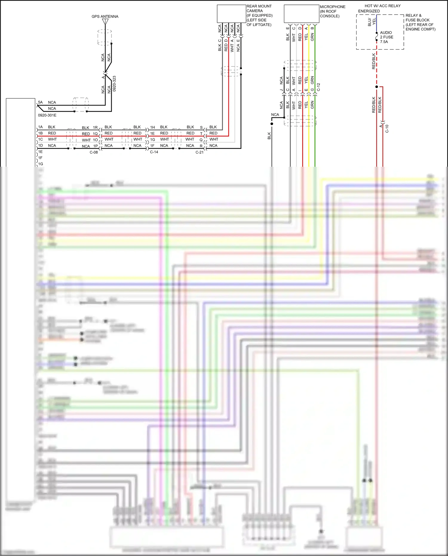 Mazda CX-5 I facelift (2015-2017) lt grn/red wiring diagram  (4 of 23)