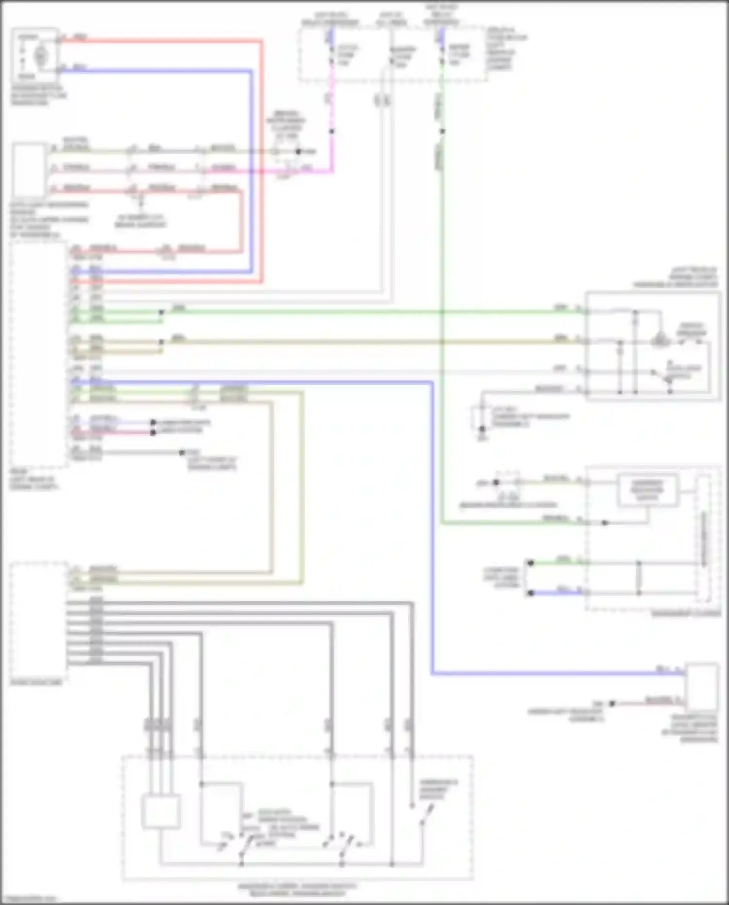 Wiring diagram meter 1 fuse for Mazda CX-5 I facelift (2015-2017) (4 of 28)