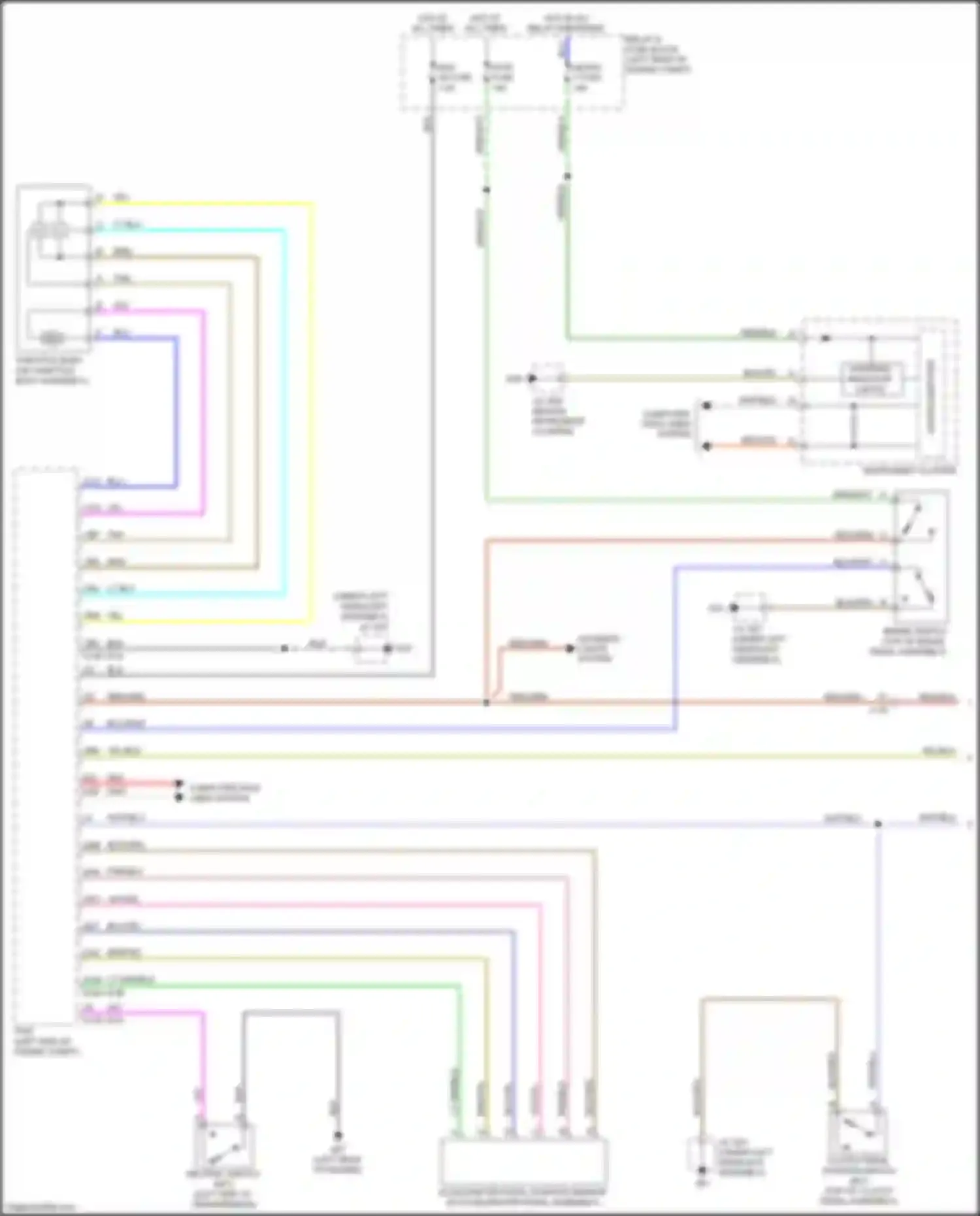 Wiring diagram pnk/blk for Mazda CX-5 I facelift (2015-2017) (1 of 26)