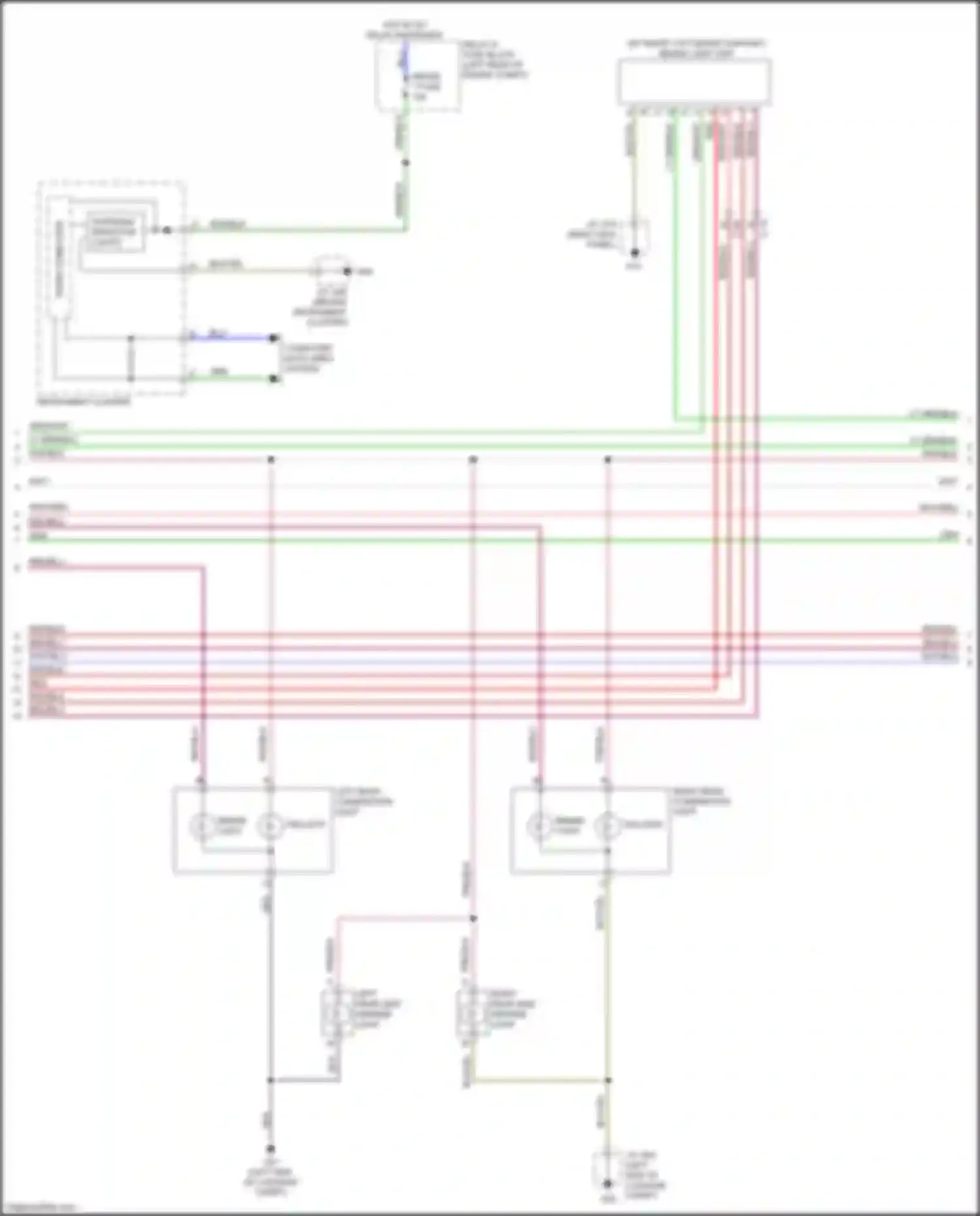 Wiring diagram red for Mazda CX-5 I facelift (2015-2017) (47 of 65)