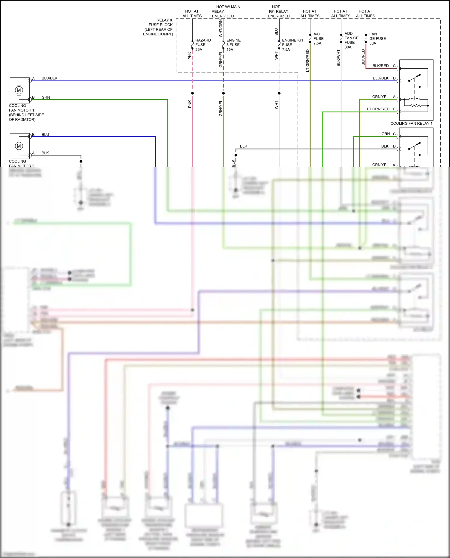 Mazda CX-5 I facelift (2015-2017) red/grn wiring diagram  (13 of 20)