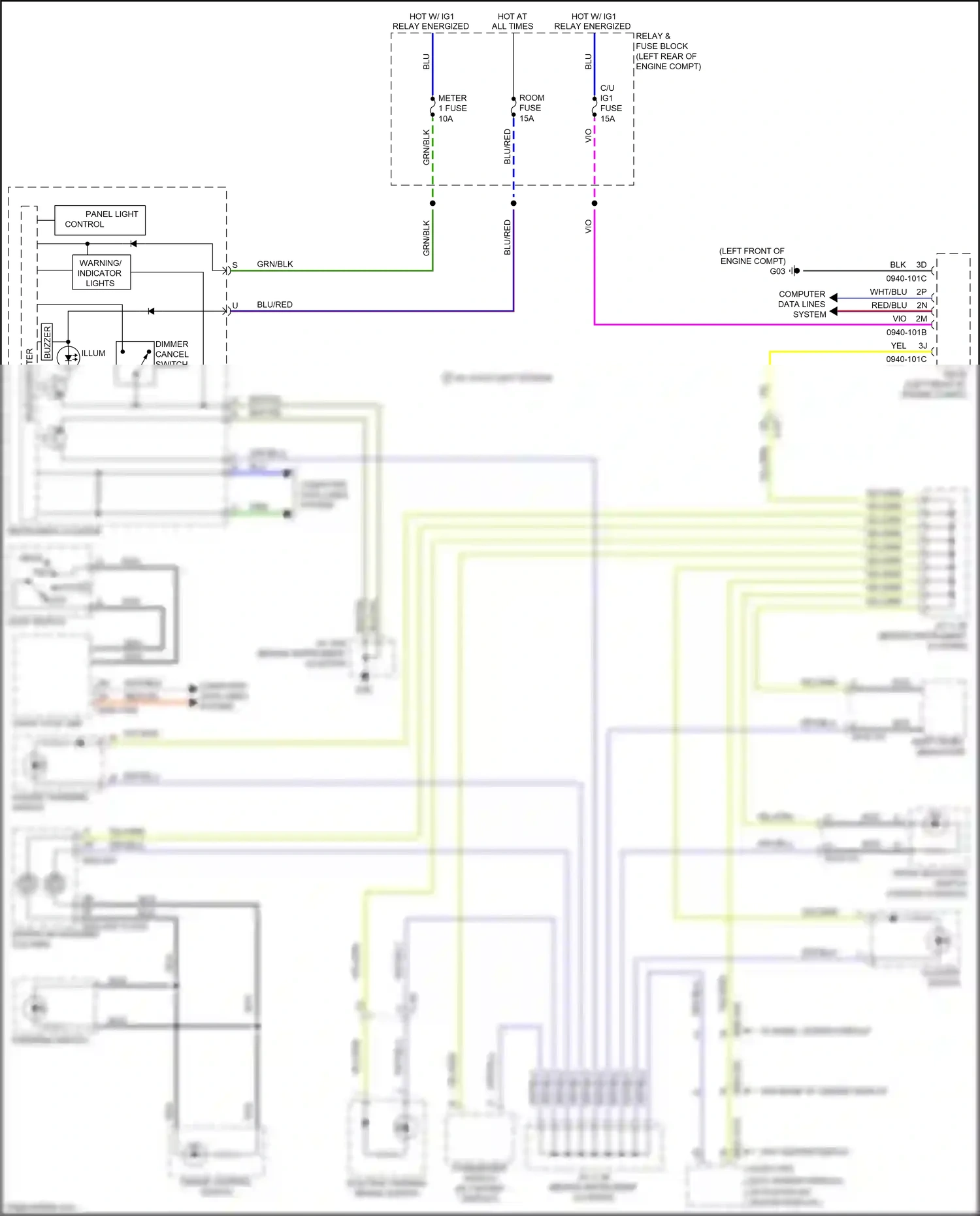 Mazda CX-5 I facelift (2015-2017) relay energized wiring diagram  (6 of 31)