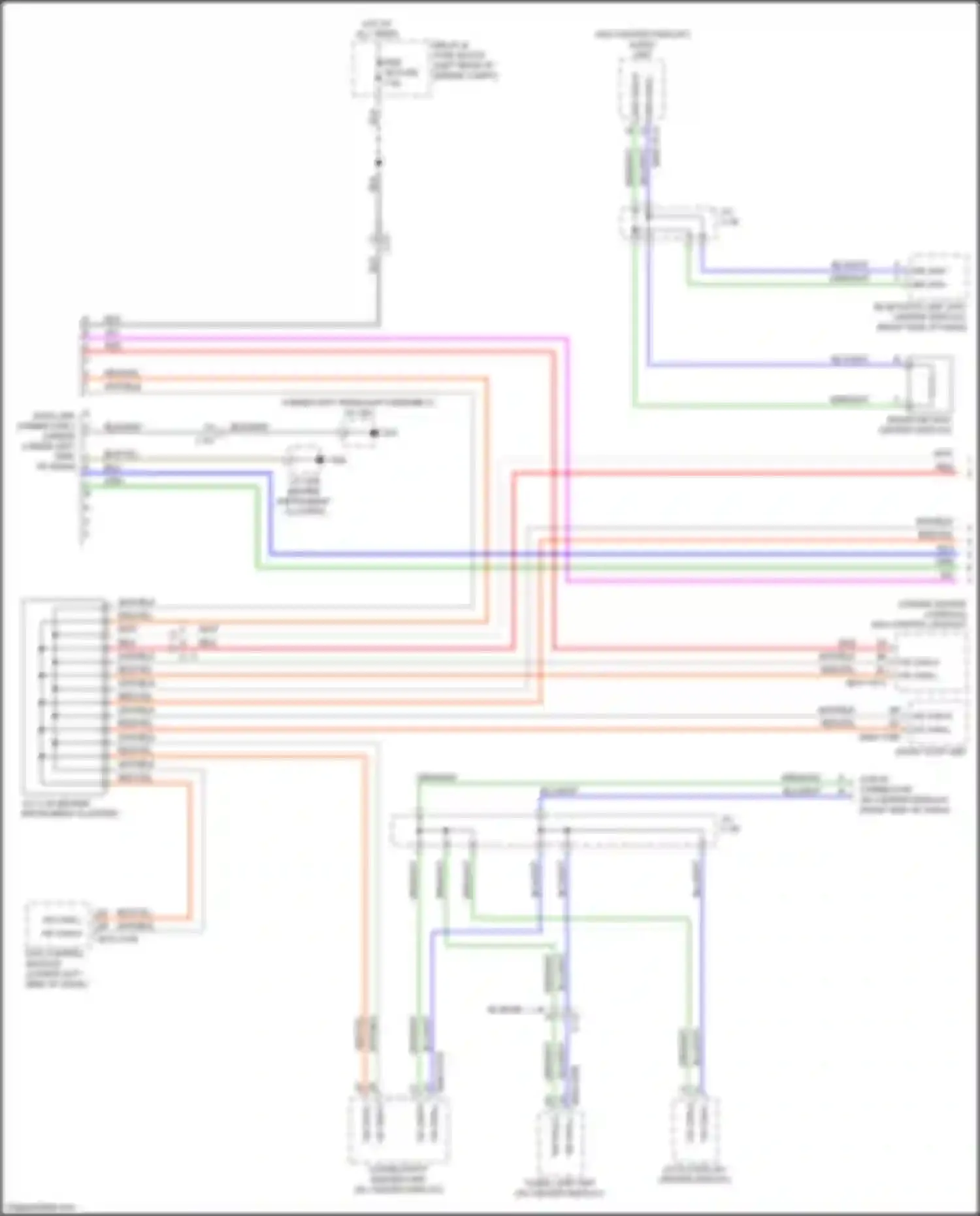 Wiring diagram relay & fuse block for Mazda CX-5 I facelift (2015-2017) (21 of 63)