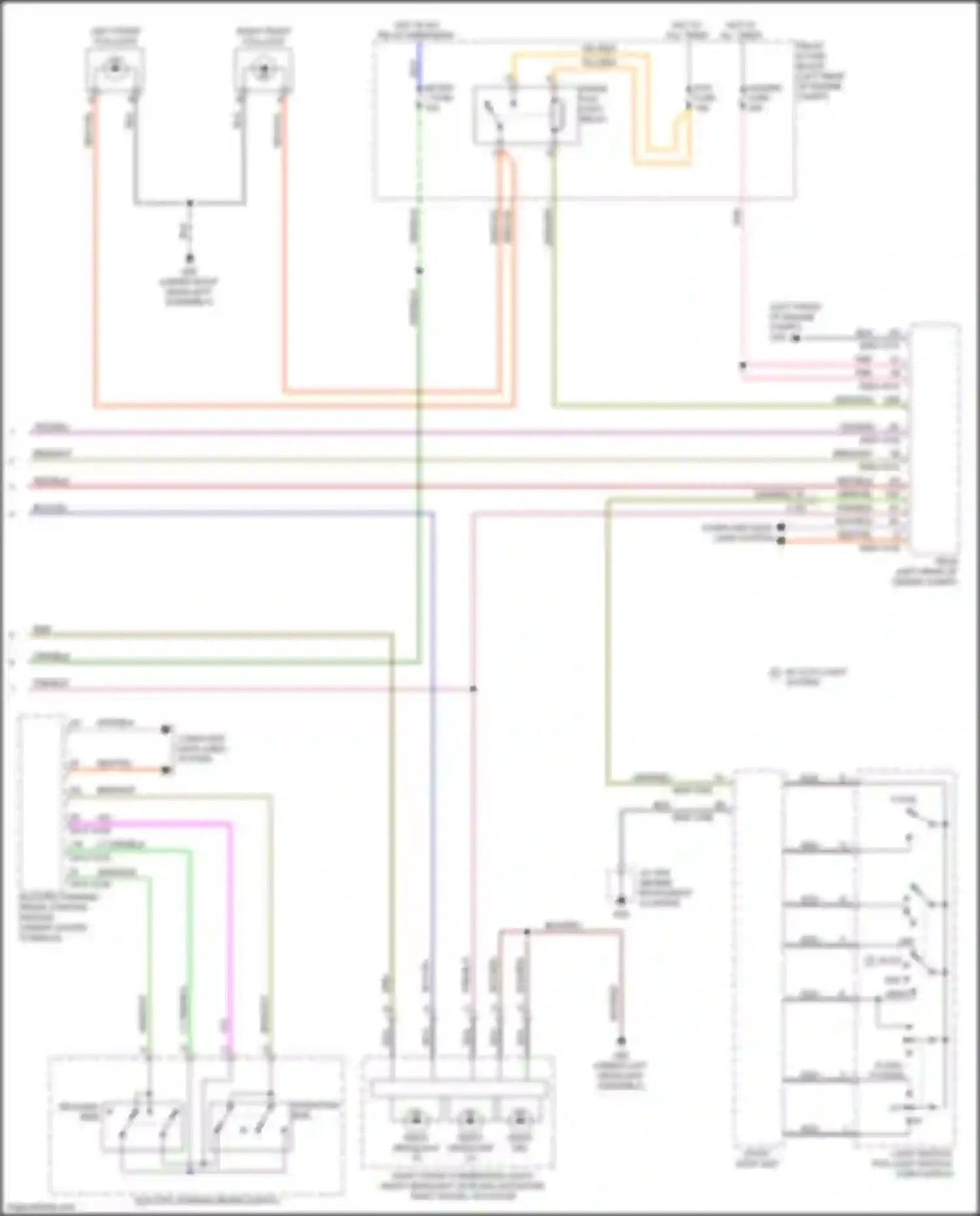 Wiring diagram relay & fuse block for Mazda CX-5 I facelift (2015-2017) (35 of 63)