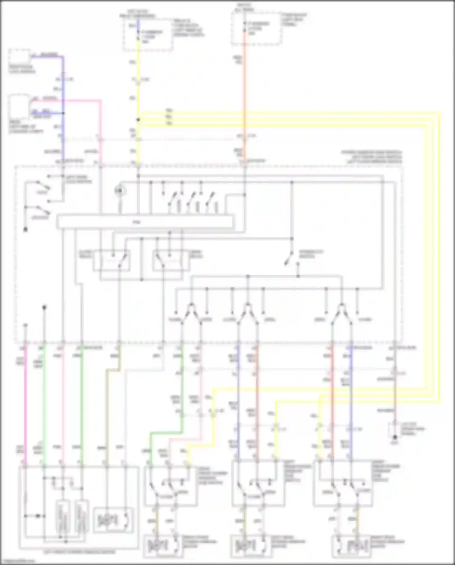 Wiring diagram switch 2 for Mazda CX-5 I facelift (2015-2017) (1 of 1)
