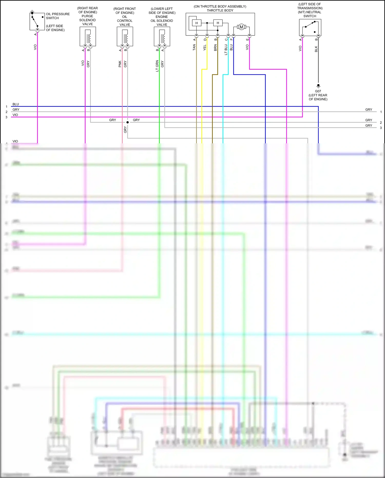 Mazda CX-5 I facelift (2015-2017) tan wiring diagram  (7 of 12)