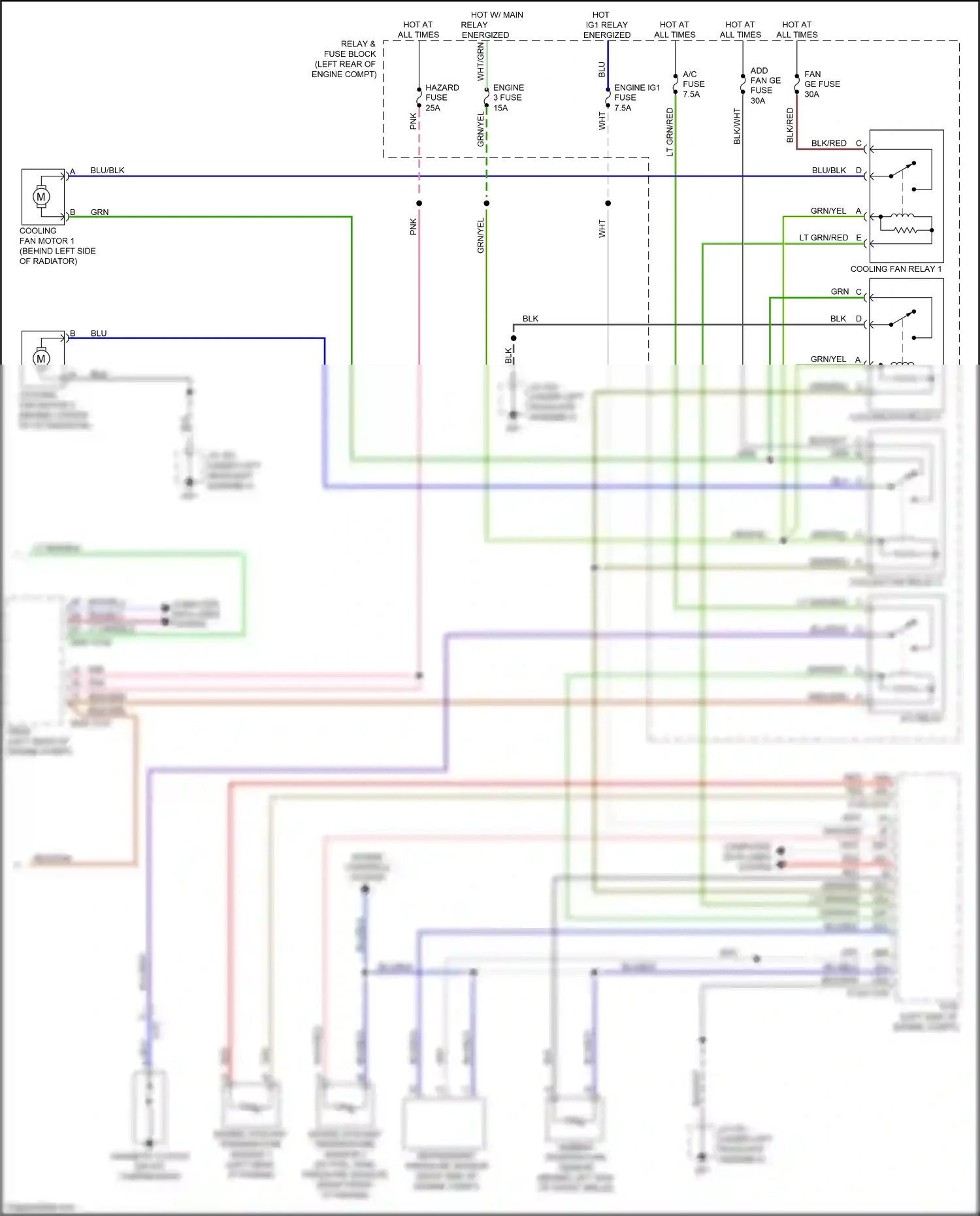 Mazda CX-5 I facelift (2015-2017) tan wiring diagram  (1 of 12)