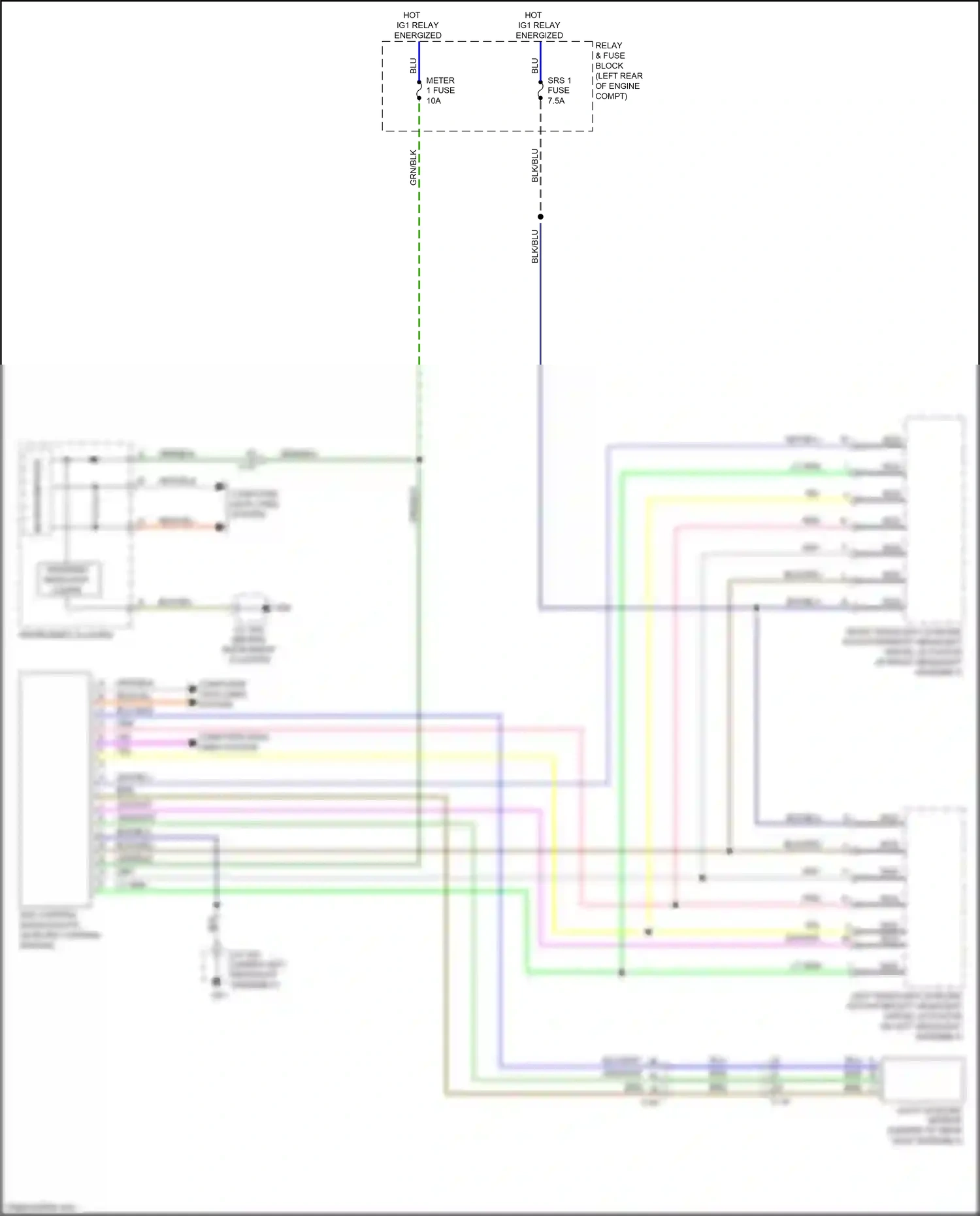 Mazda CX-5 I facelift (2015-2017) vio/wht wiring diagram  (5 of 24)