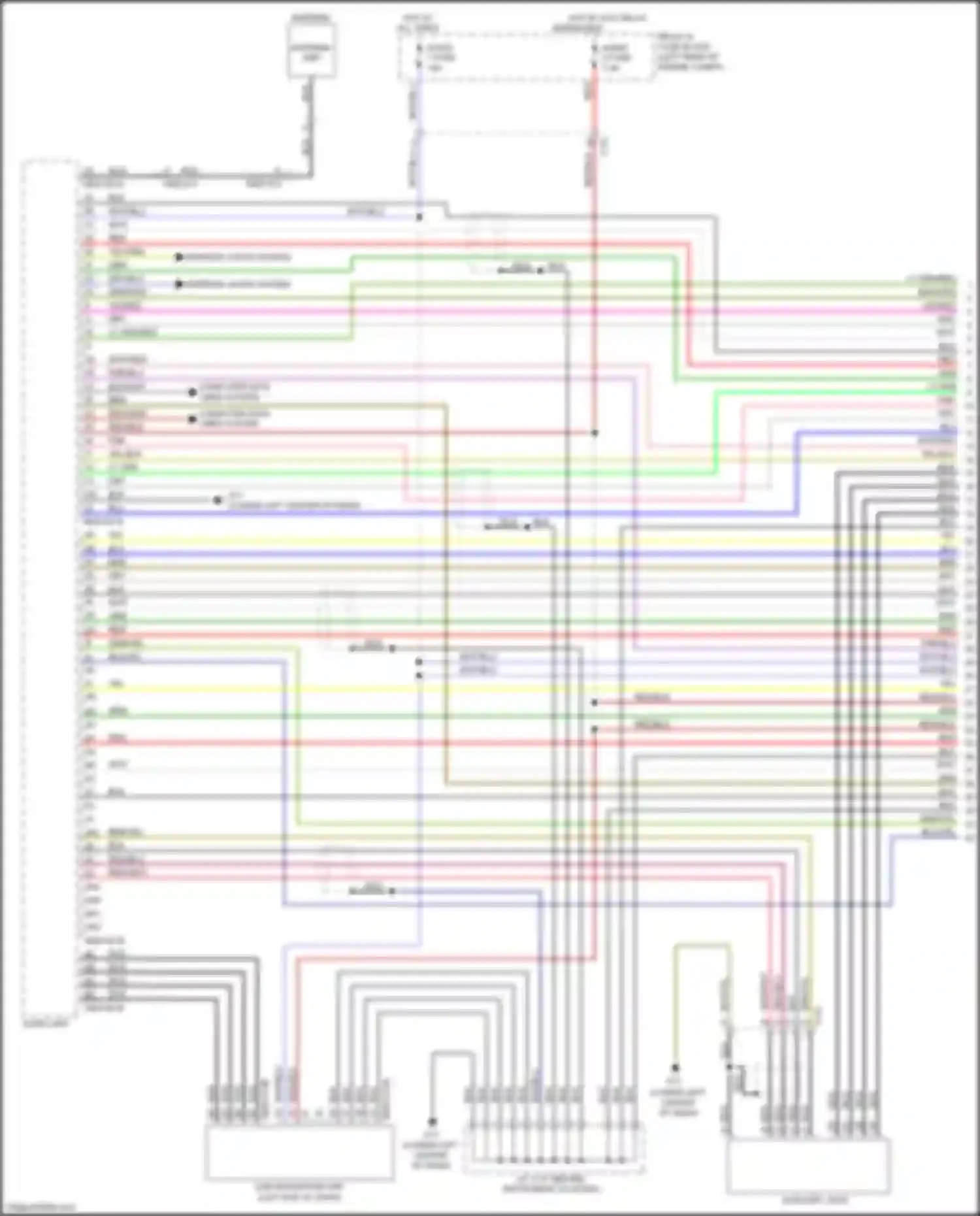 CX-5 Mazda I (2011-2015): Navigation circuit, w/ bose (1 of 4)