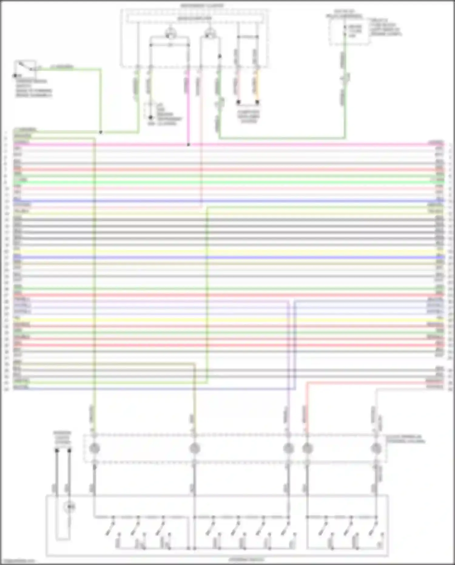 CX-5 Mazda I (2011-2015): Navigation circuit, w/ bose (2 of 4)
