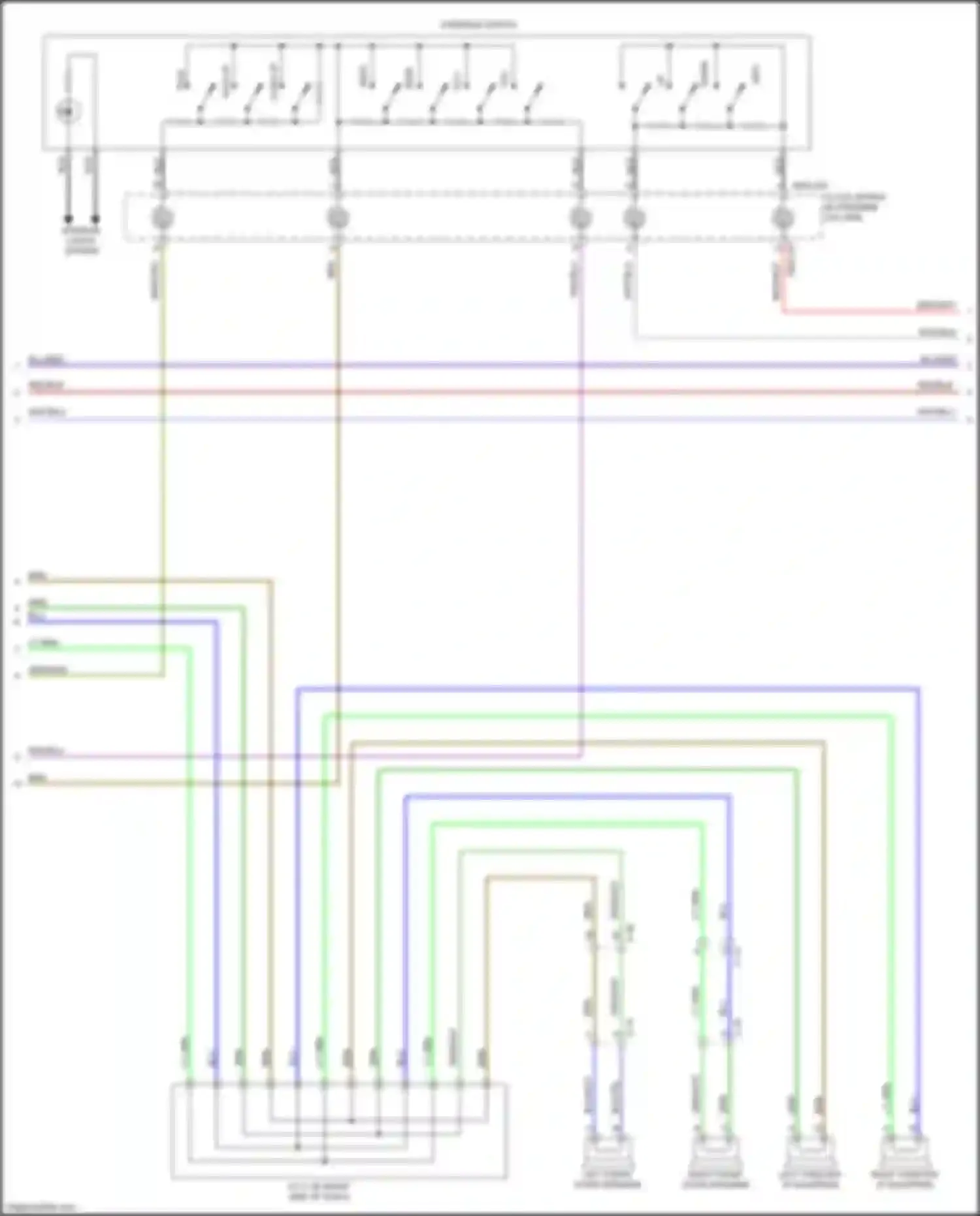 CX-5 Mazda I (2011-2015): Navigation circuit, w/o bose (2 of 3)