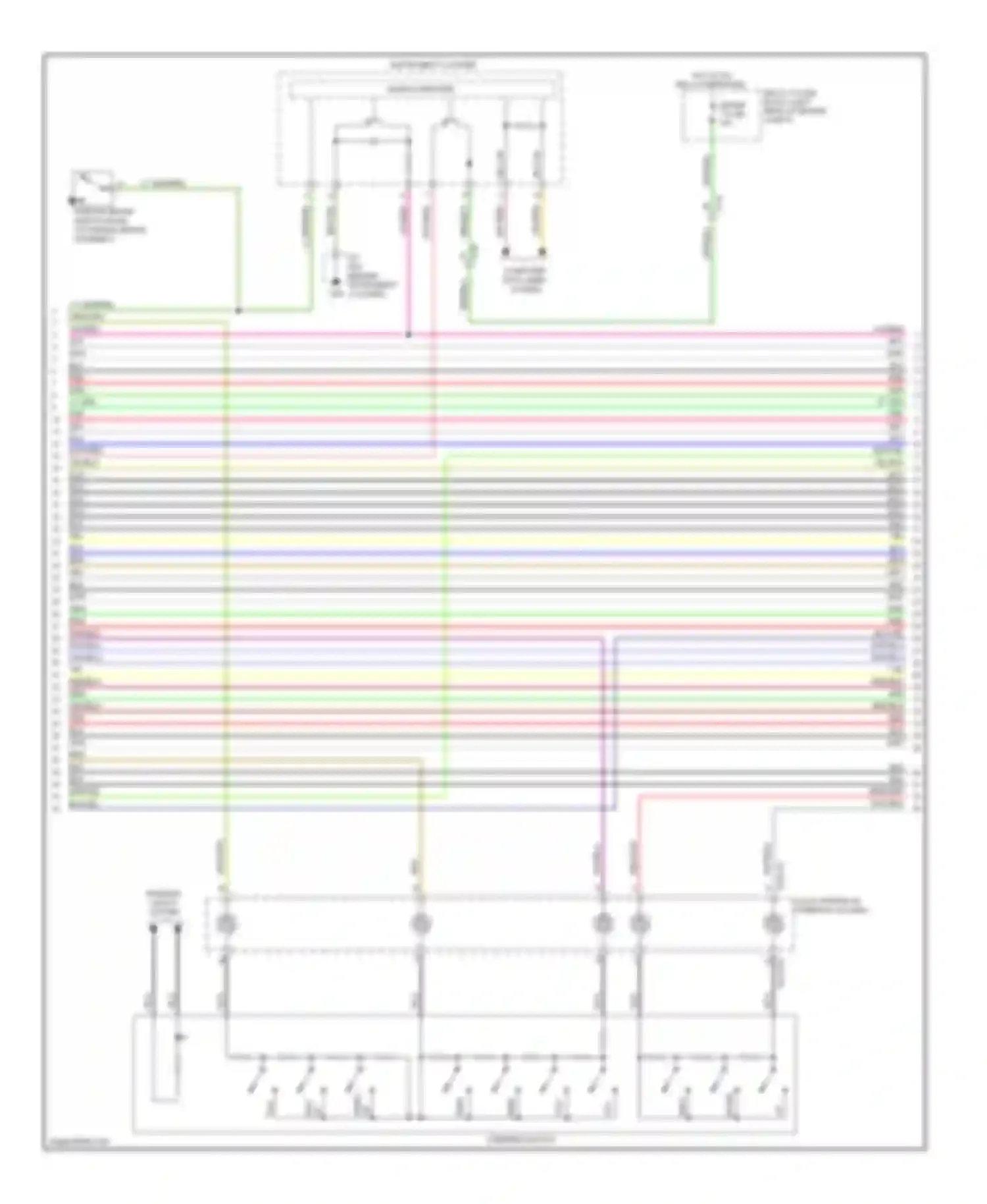 CX-5 Mazda I (2011-2015): Navigation circuit, with bose (2 of 4)