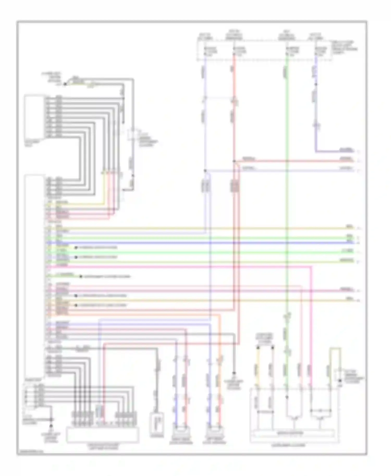 CX-5 Mazda I (2011-2015): Navigation circuit, without bose (1 of 3)