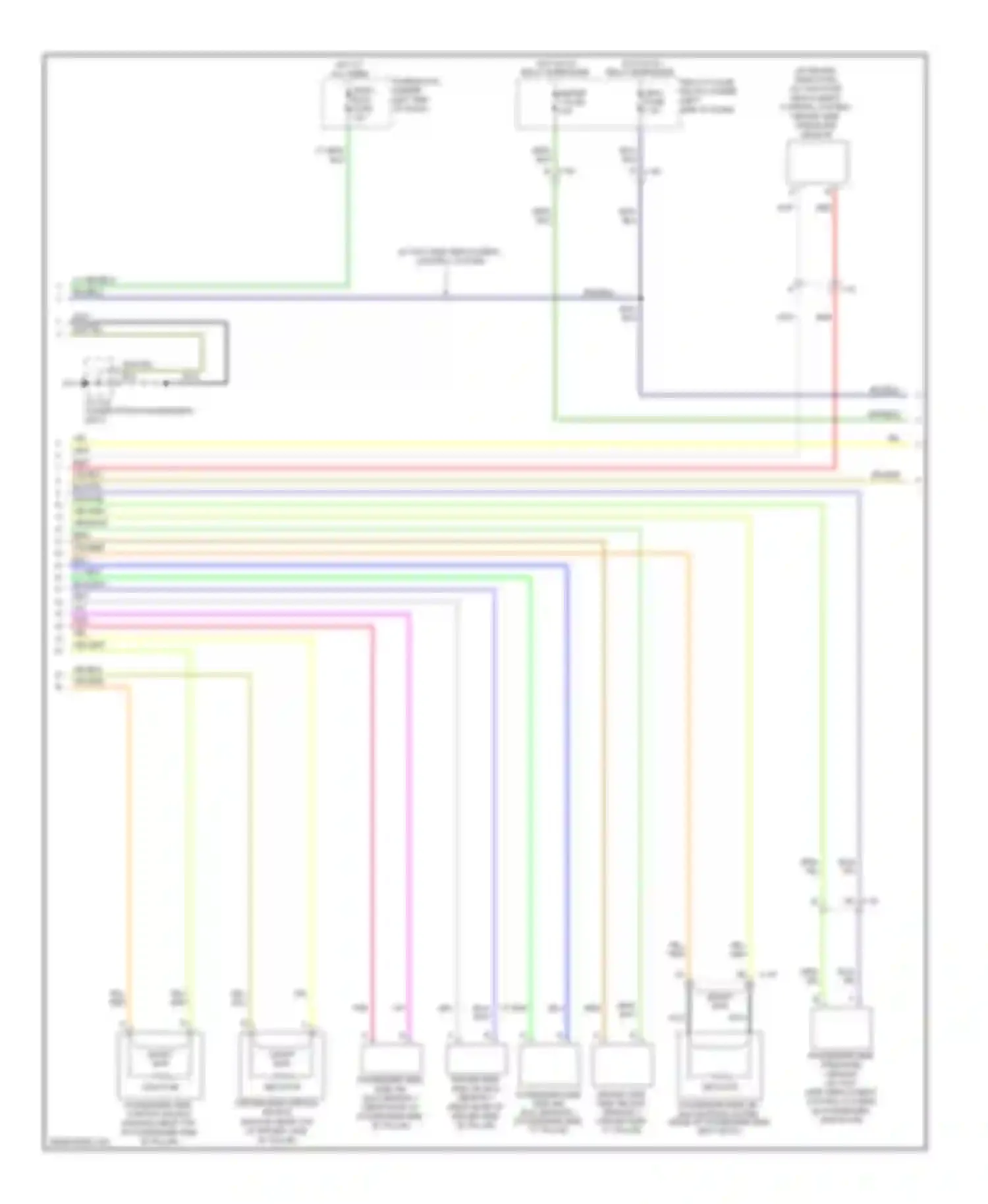CX-5 Mazda I (2011-2015): Supplemental restraints circuit (2 of 3)