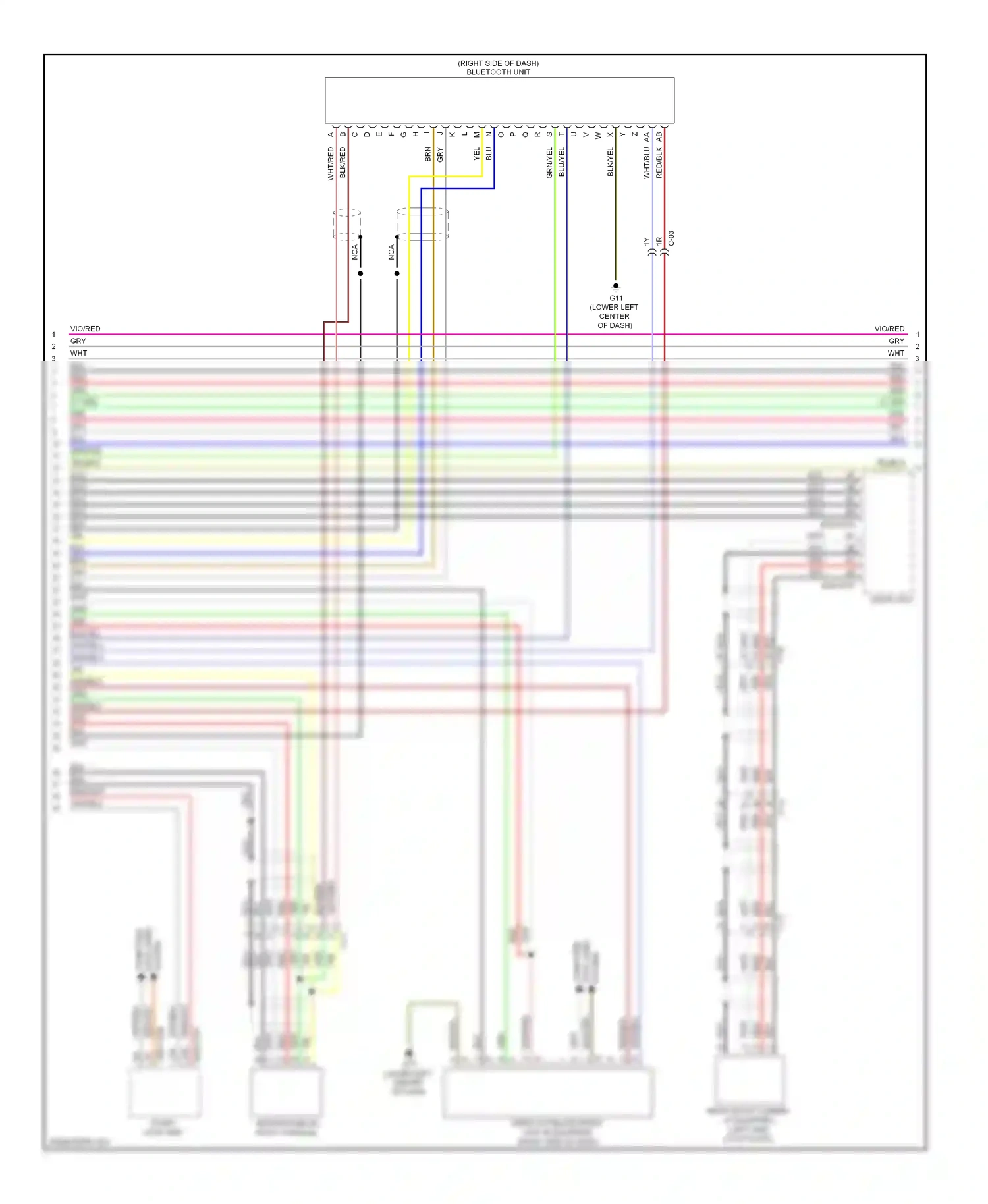 Mazda CX-5 I (2011-2015) blk/org wiring diagram  (21 of 22)