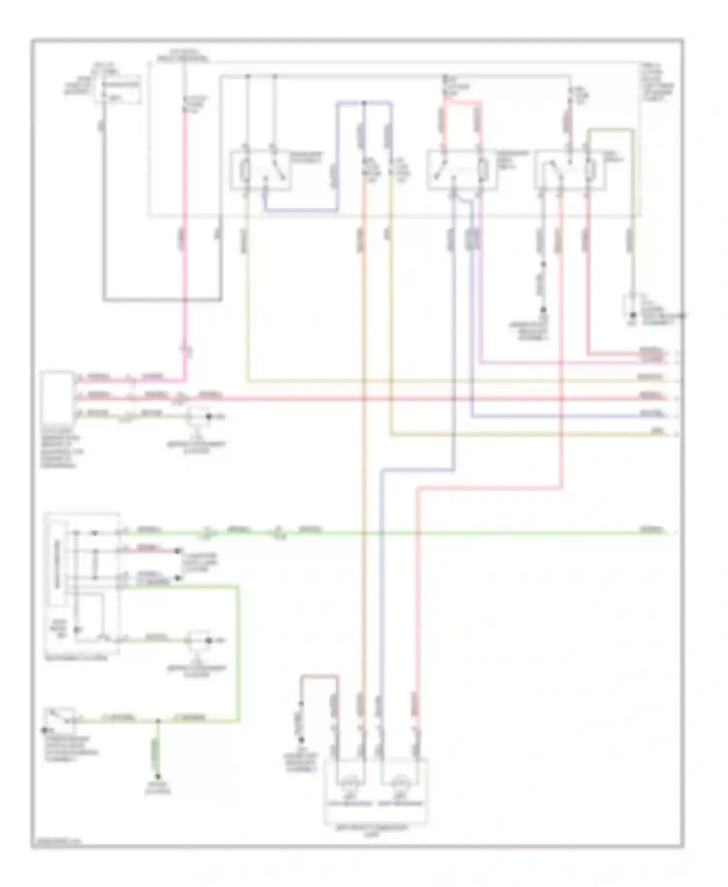 Wiring diagram blk/red for Mazda CX-5 I (2011-2015) (21 of 34)