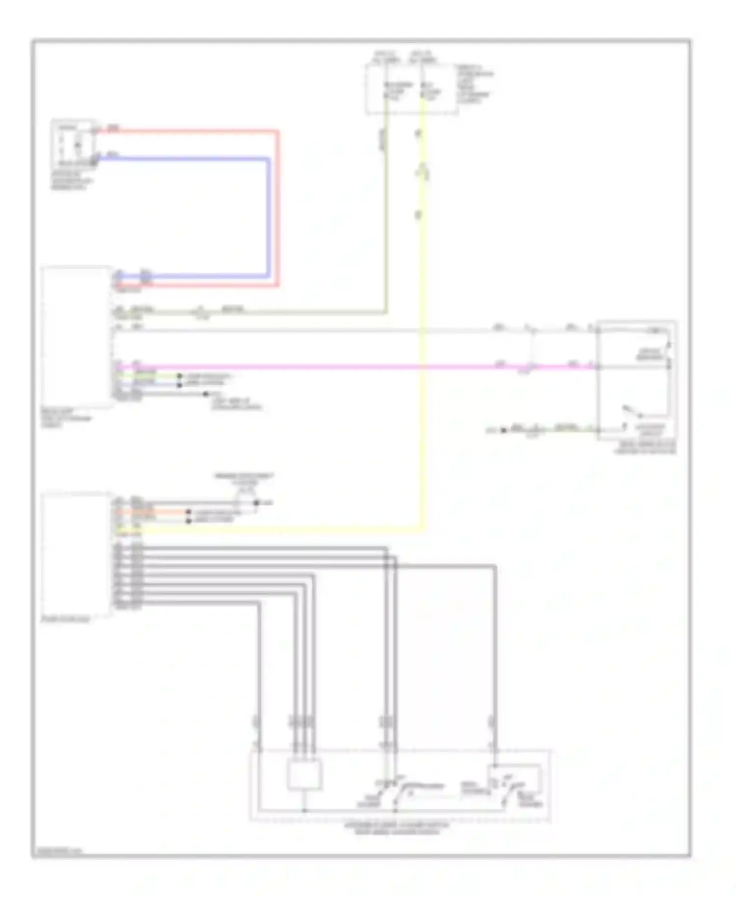Wiring diagram autostop switch for Mazda CX-5 I (2011-2015)