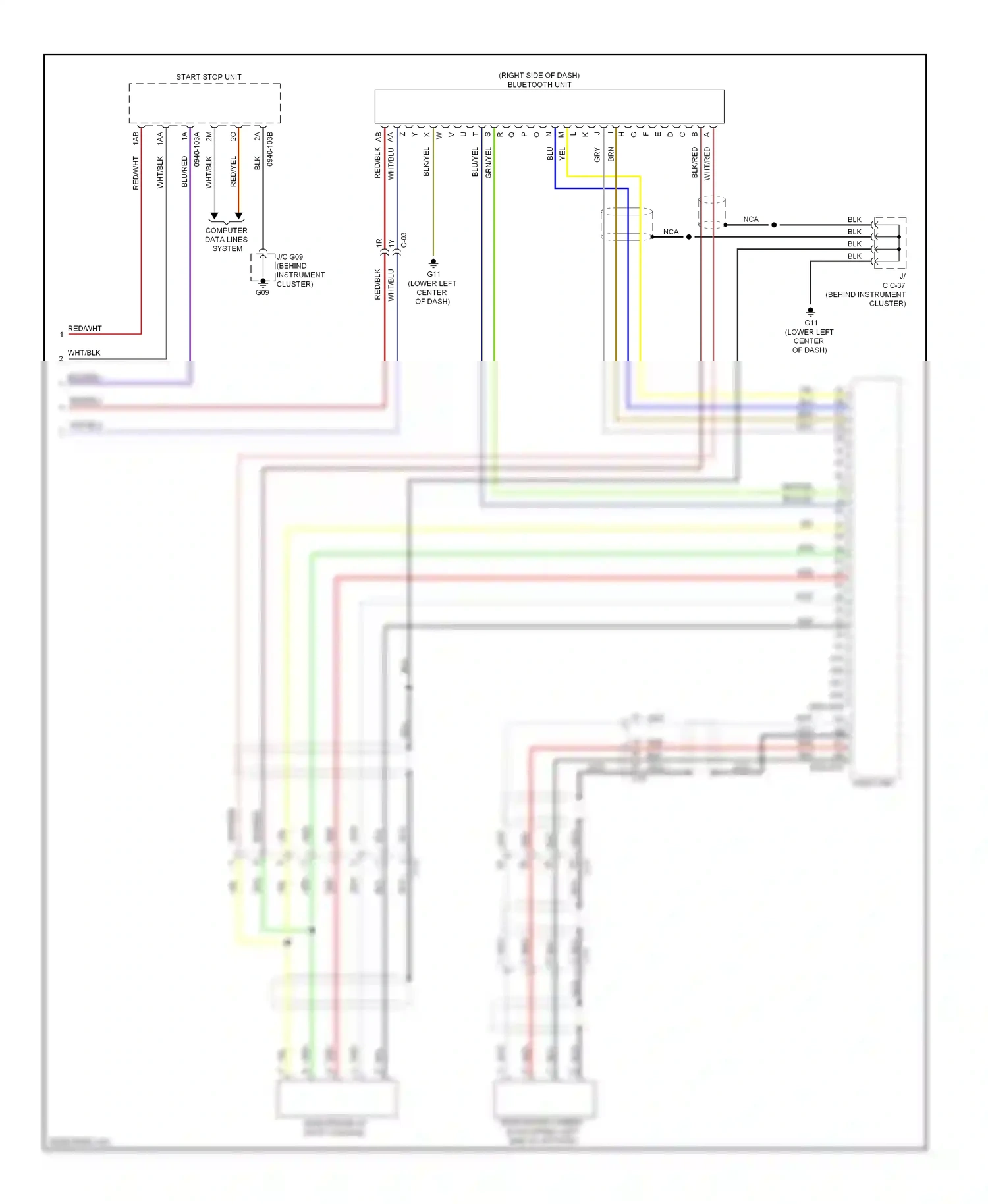 Mazda CX-5 I (2011-2015) computer data lines system wiring diagram  (61 of 68)