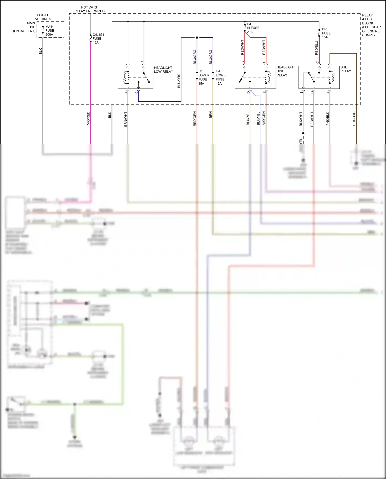 Mazda CX-5 I (2011-2015) computer data lines system wiring diagram  (36 of 68)