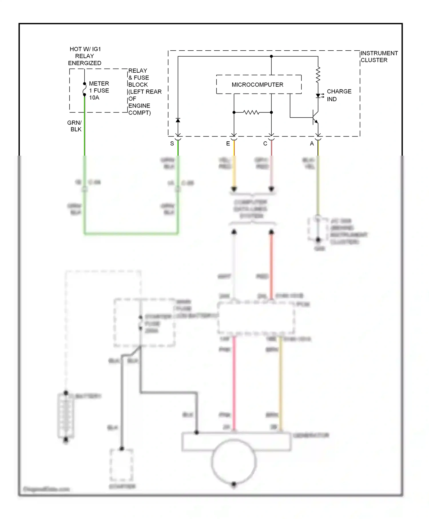 Mazda CX-5 I (2011-2015) computer data lines system wiring diagram  (12 of 68)