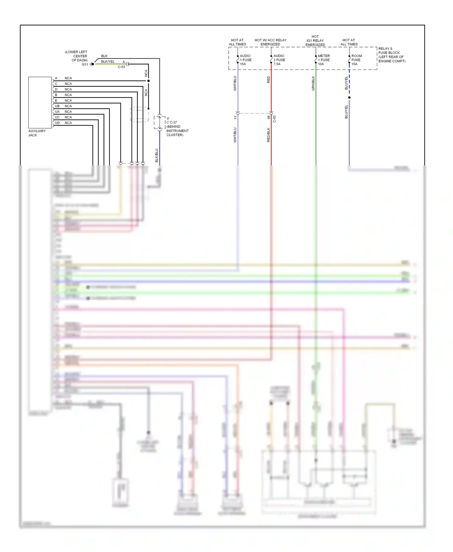 Mazda CX-5 I (2011-2015) computer data lines system wiring diagram  (67 of 68)