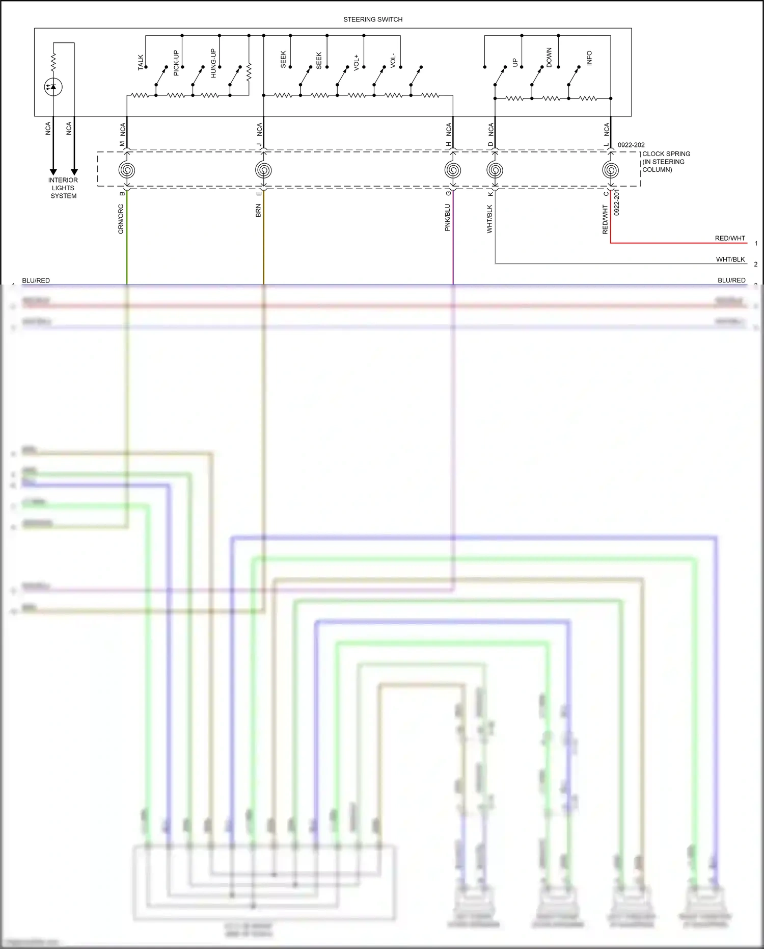 Mazda CX-5 I (2011-2015) down wiring diagram  (4 of 12)