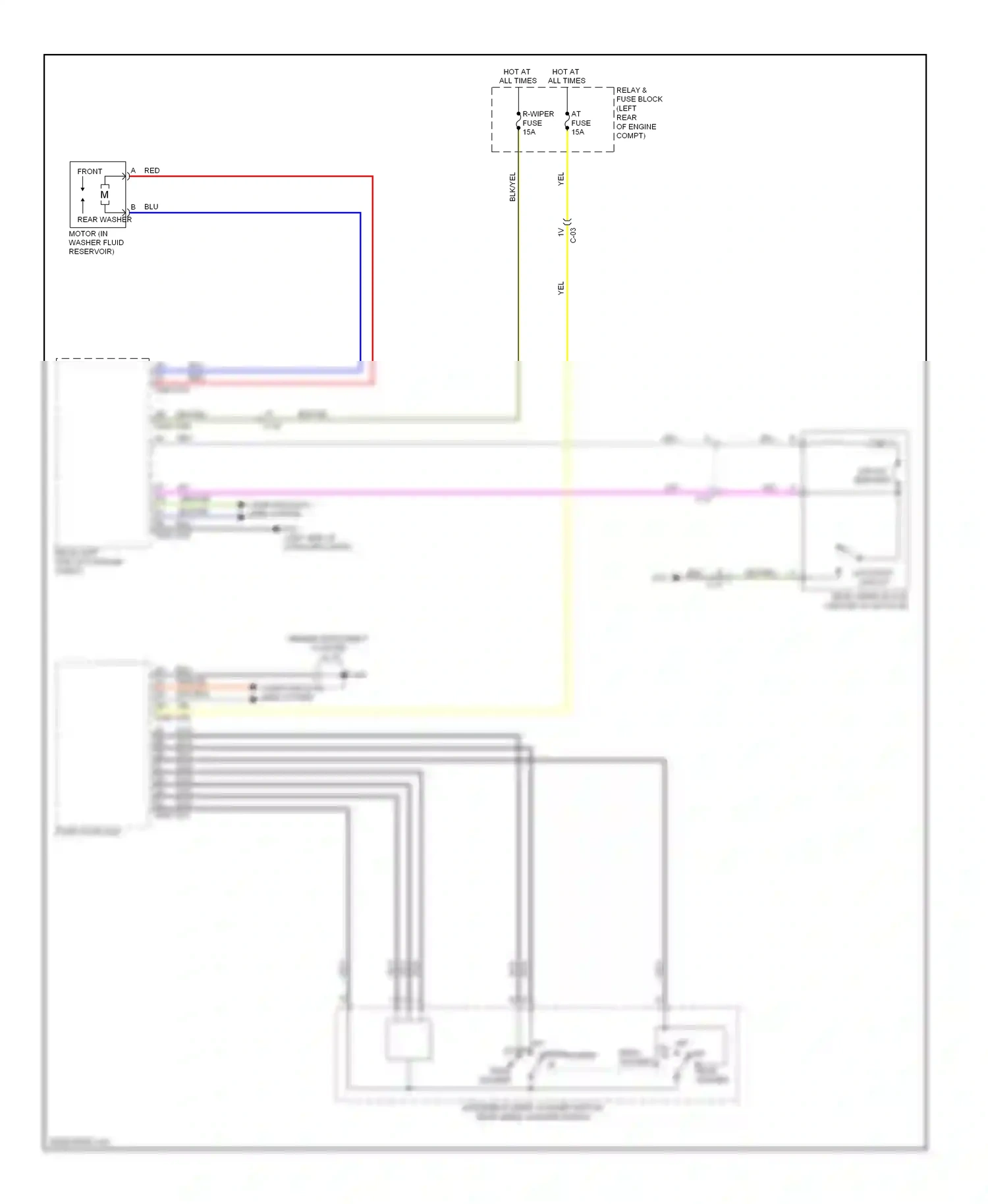 Mazda CX-5 I (2011-2015) front wiring diagram  (3 of 3)