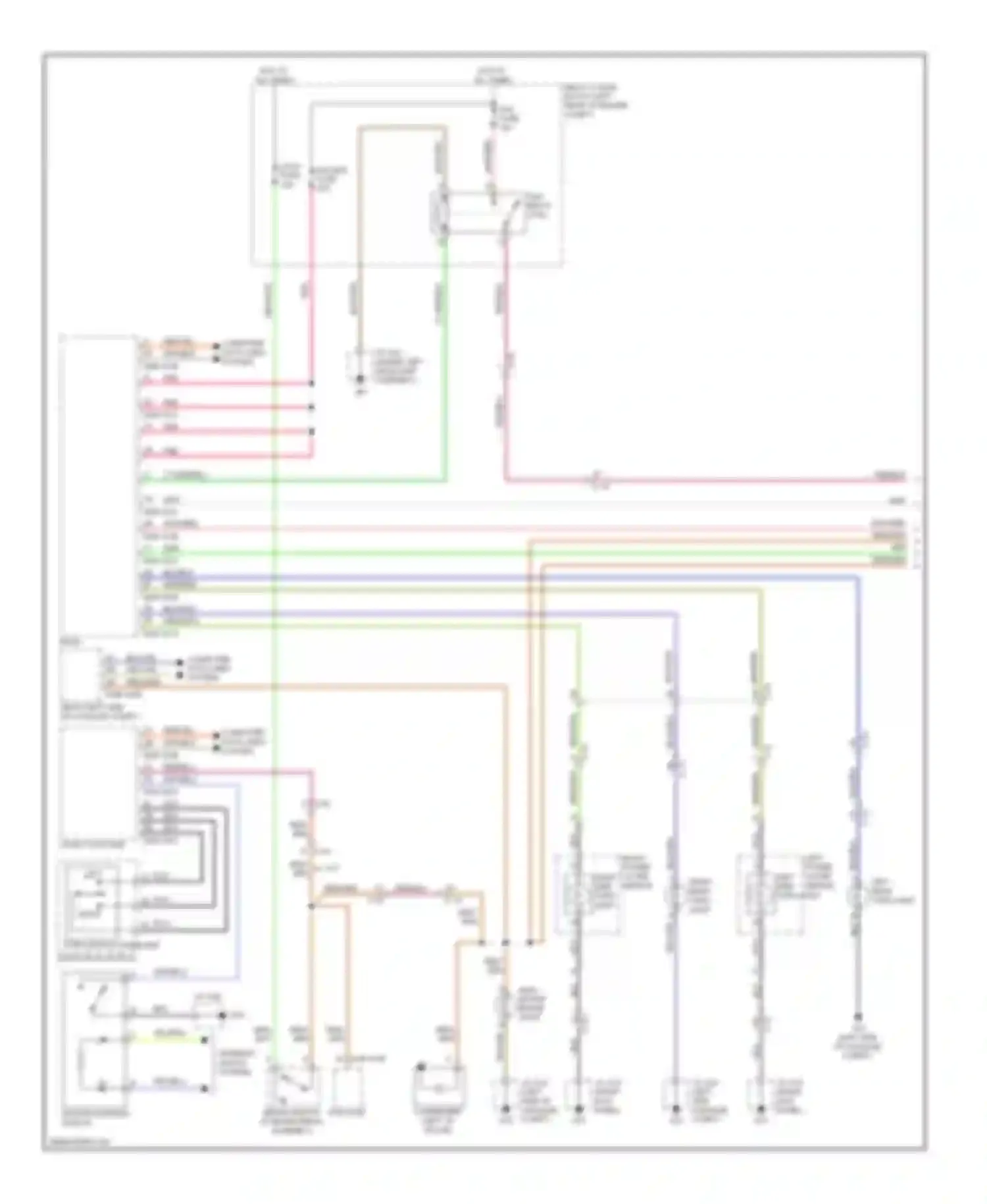 Wiring diagram computer data lines system for Mazda CX-5 I (2011-2015)