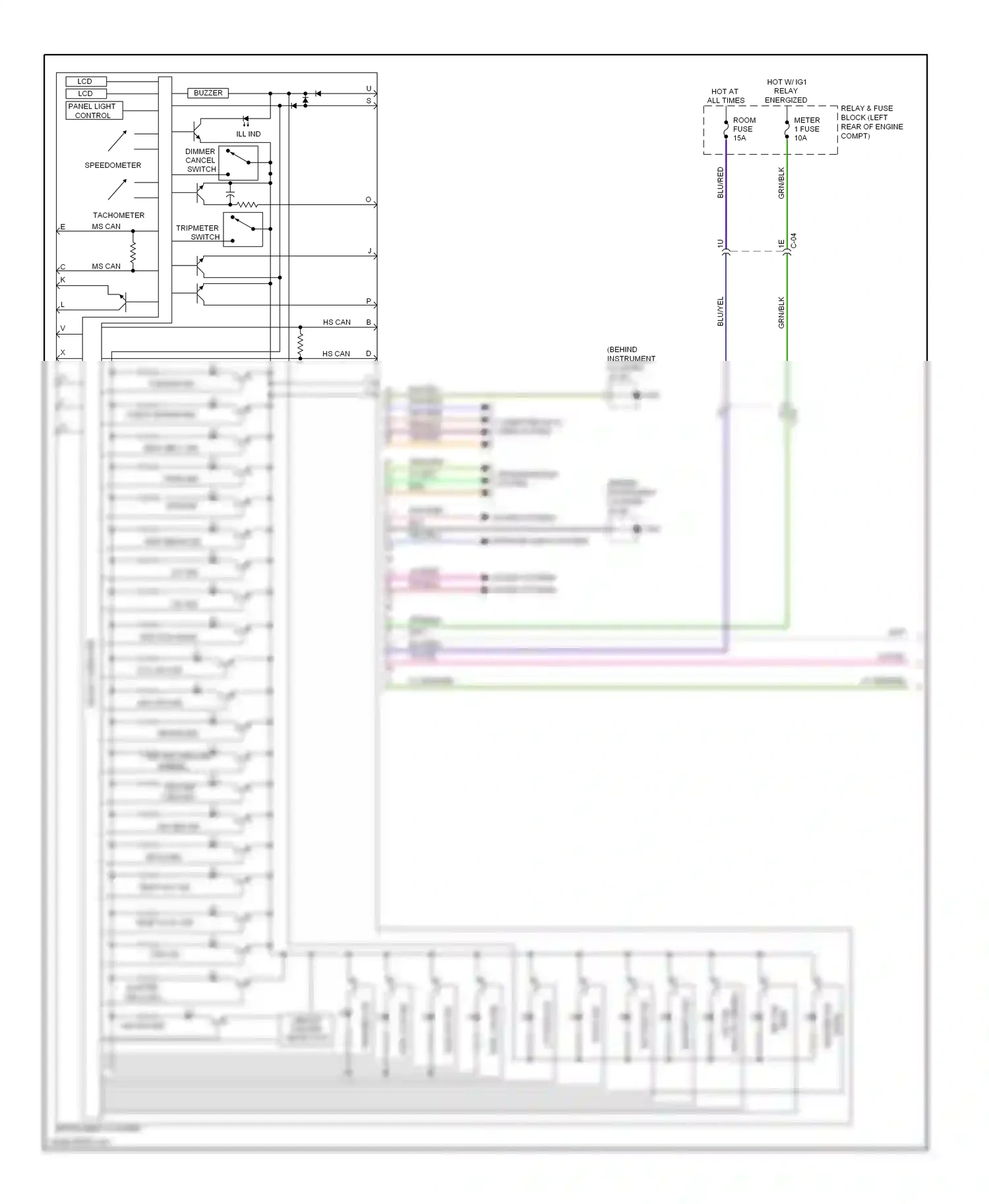 Mazda CX-5 I (2011-2015) hs can-h wiring diagram  (4 of 4)