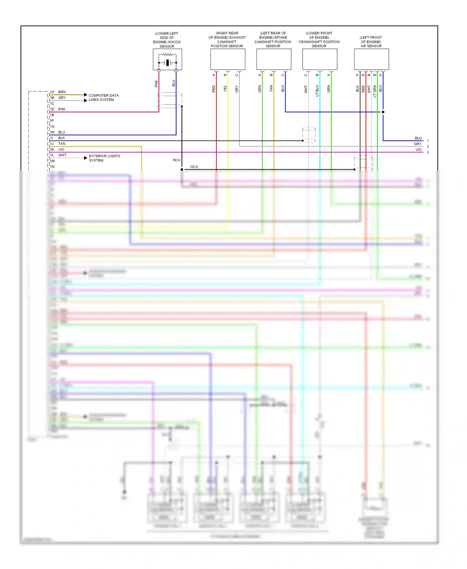 Mazda CX-5 I (2011-2015) ignition coil 2 wiring diagram  (1 of 1)