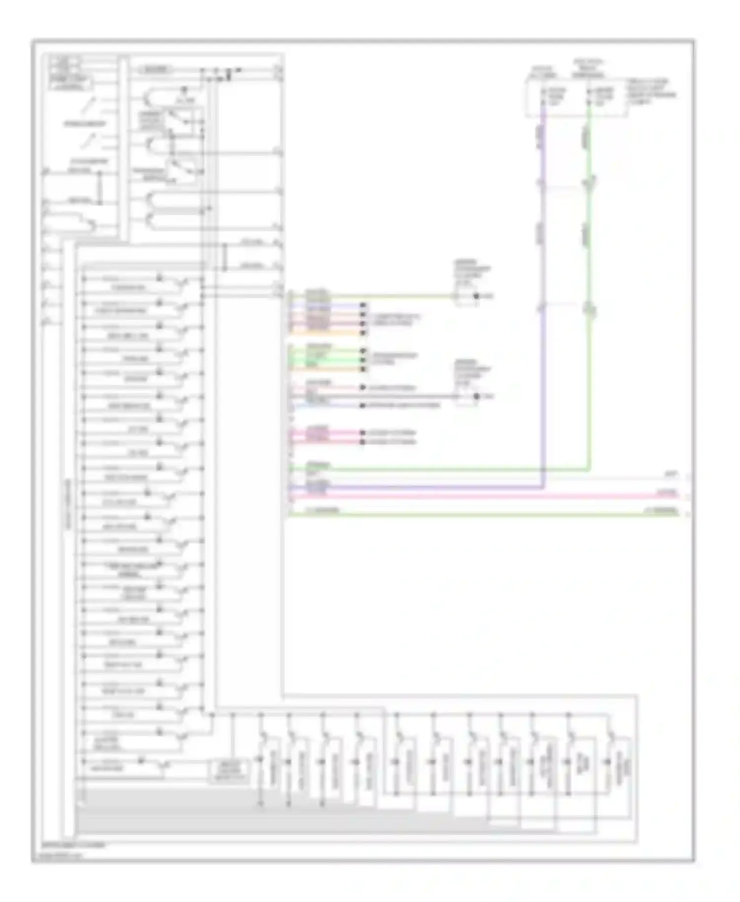 Wiring diagram lcd lcd for Mazda CX-5 I (2011-2015)