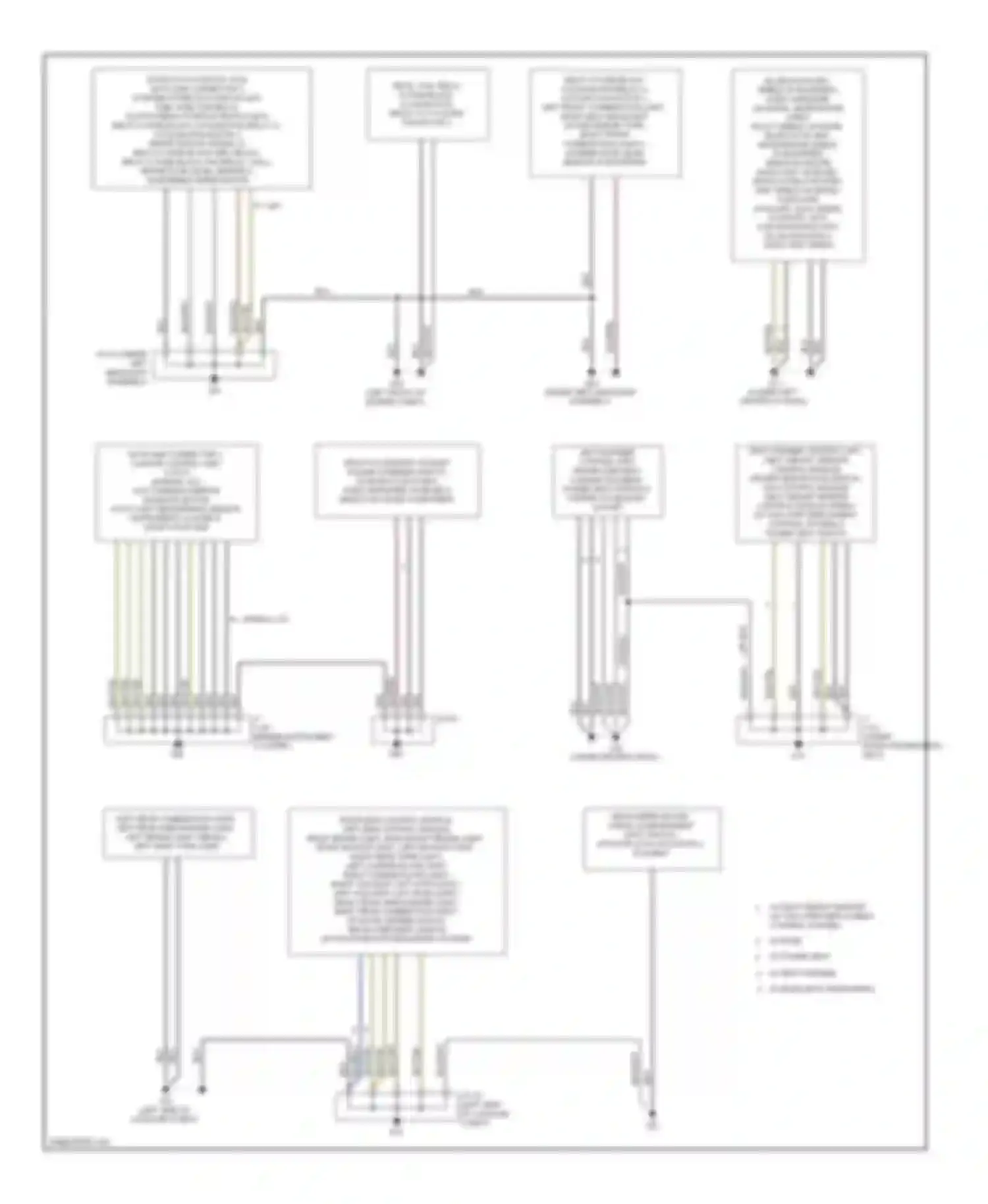 Wiring diagram w/ seat weight sensor (w/ two step deployment for Mazda CX-5 I (2011-2015)