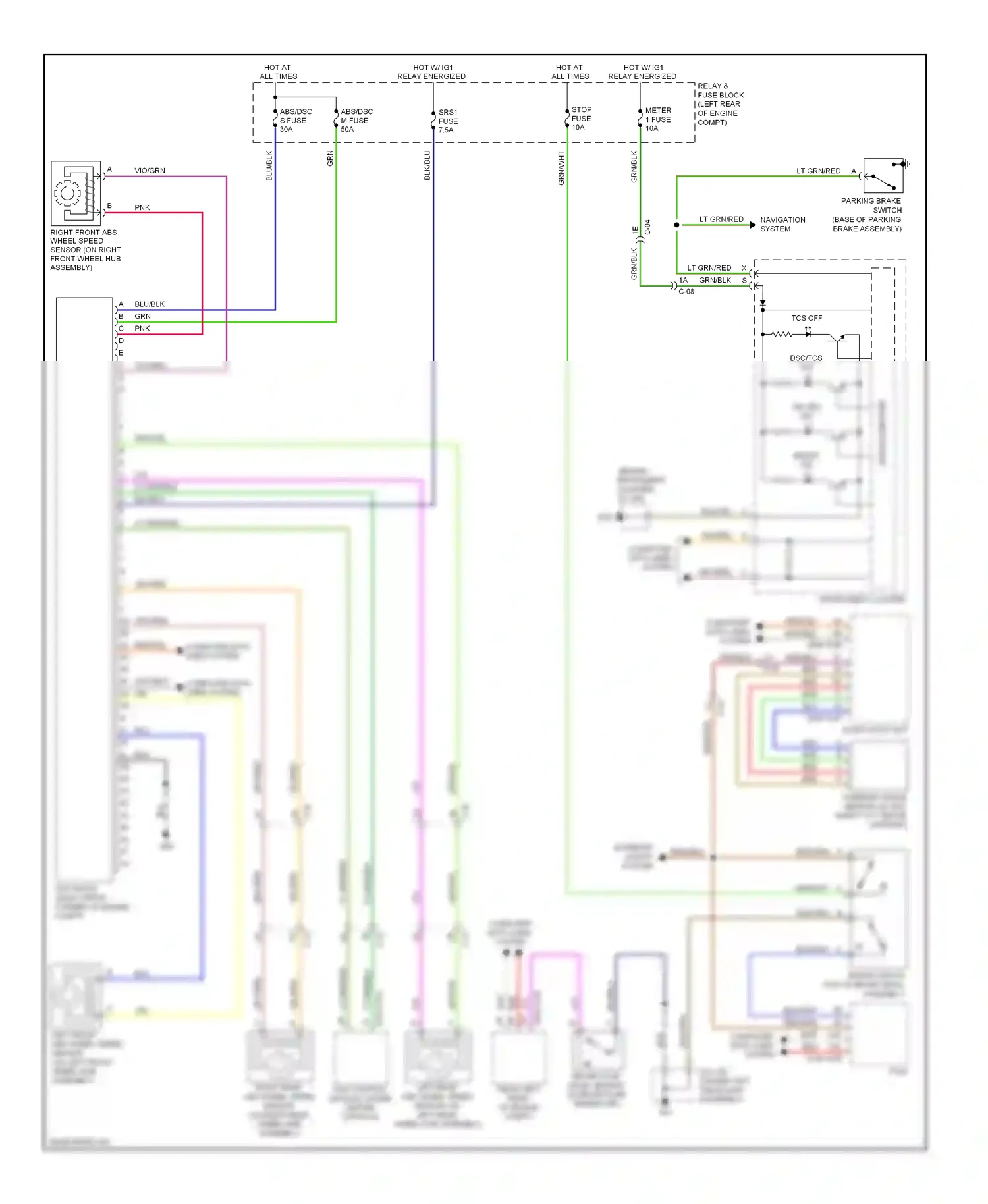 Mazda CX-5 I (2011-2015) microcomputer wiring diagram  (12 of 26)