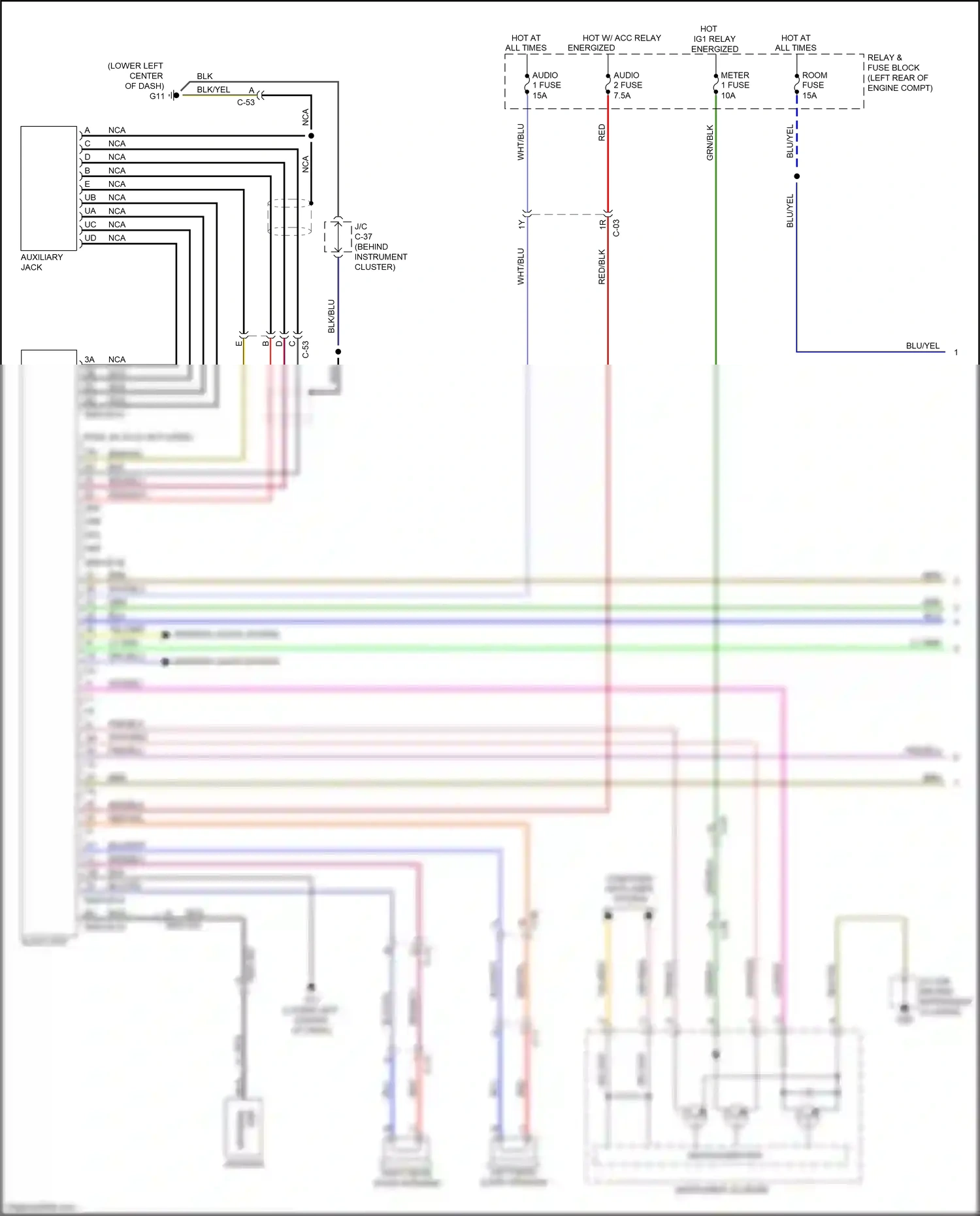 Mazda CX-5 I (2011-2015) ms can-h wiring diagram  (10 of 13)