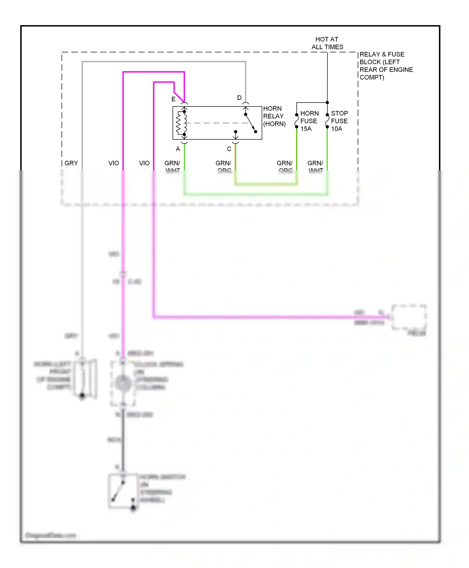 Mazda CX-5 I (2011-2015) org/ wiring diagram  (1 of 2)