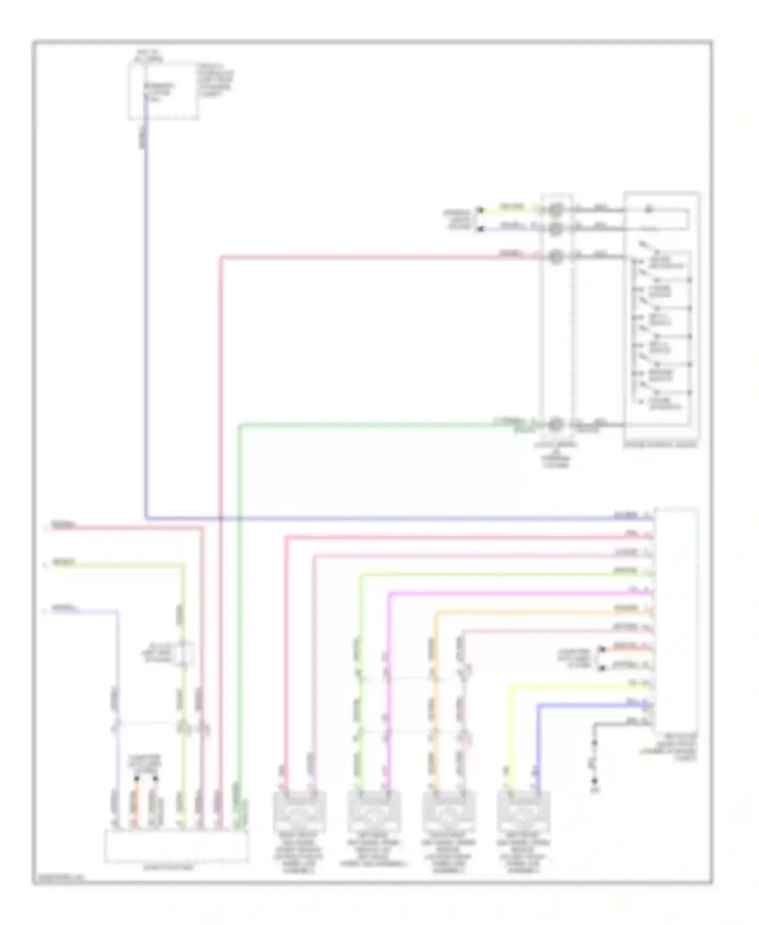 Wiring diagram computer data lines system for Mazda CX-5 I (2011-2015)