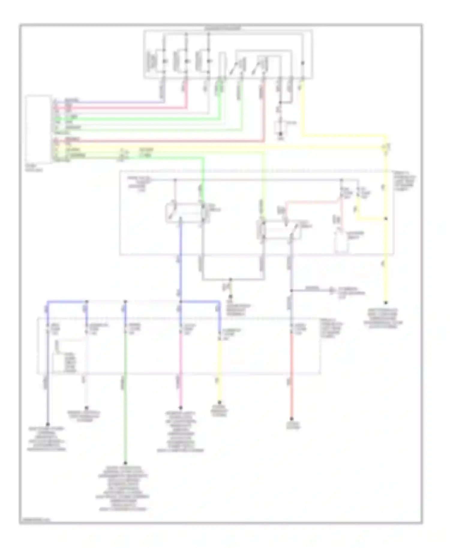 Wiring diagram engine controls, shift interlock systems for Mazda CX-5 I (2011-2015)