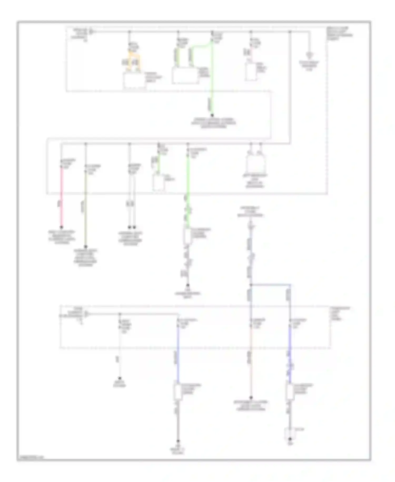 Wiring diagram red/ wht for Mazda CX-5 I (2011-2015) (1 of 2)