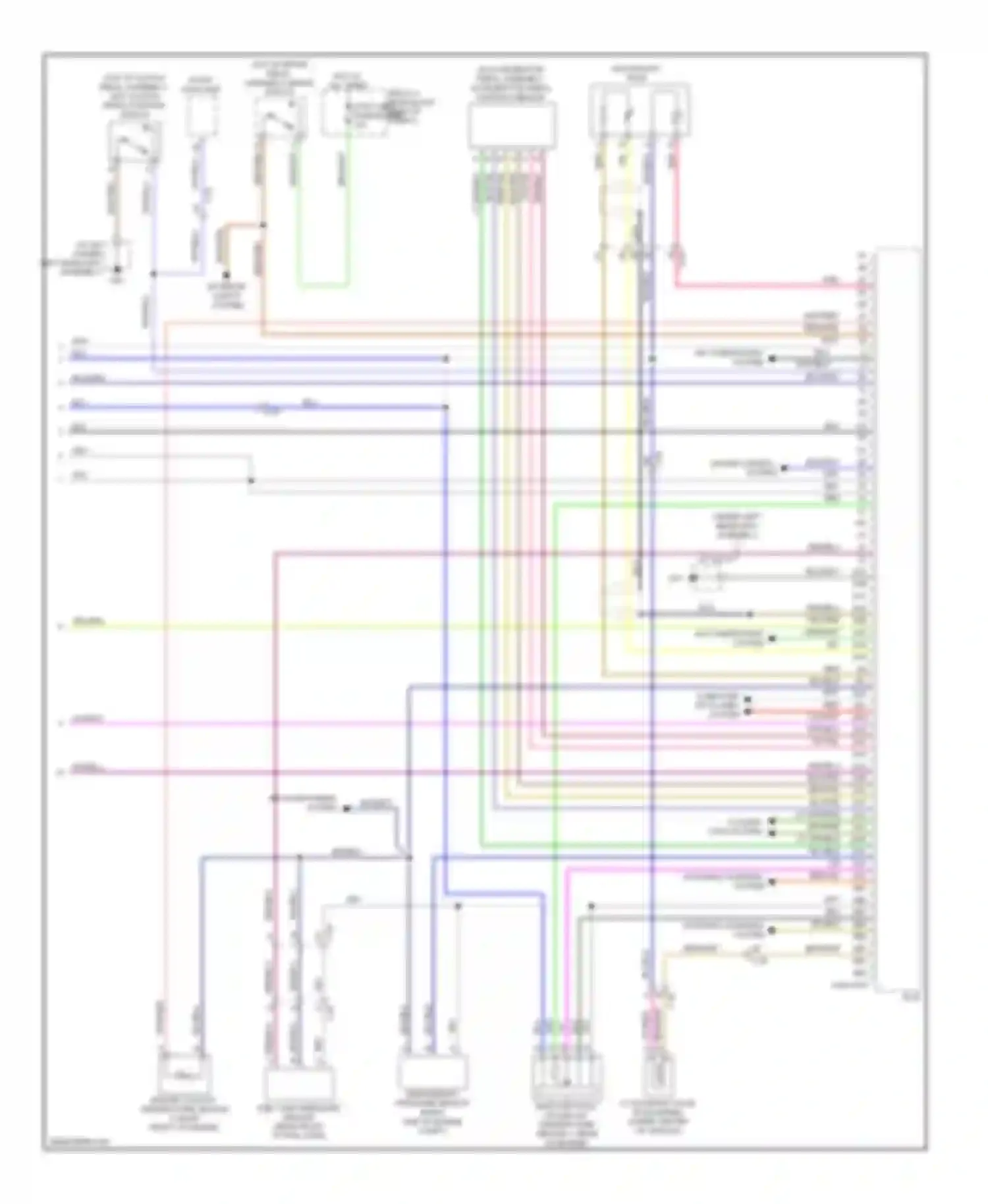Wiring diagram relay & fuse block for Mazda CX-5 I (2011-2015) (20 of 21)