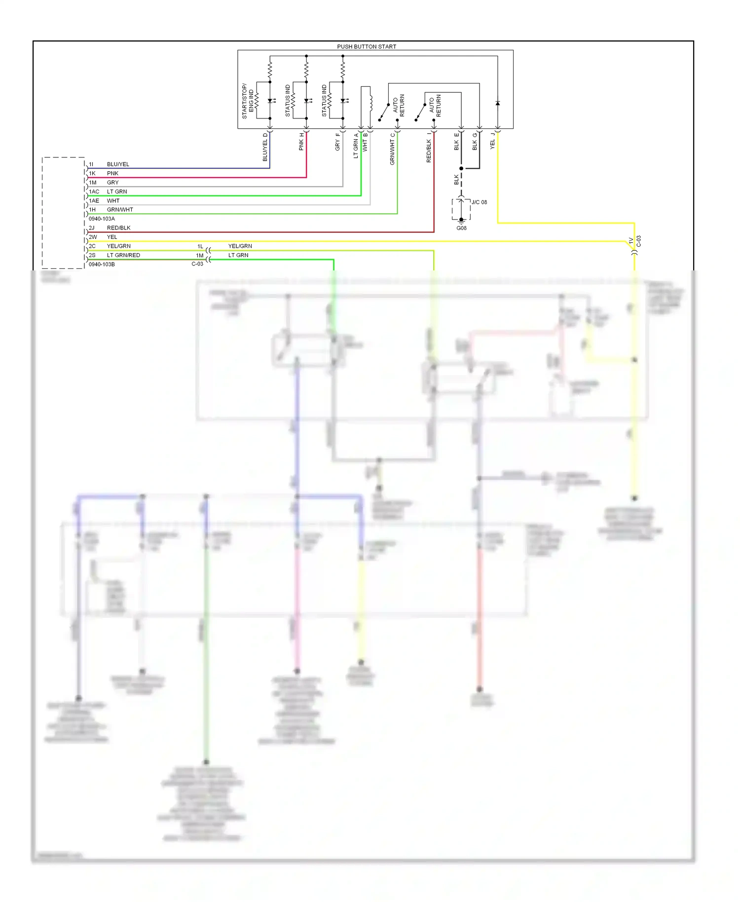 Mazda CX-5 I (2011-2015) return auto wiring diagram  (2 of 3)