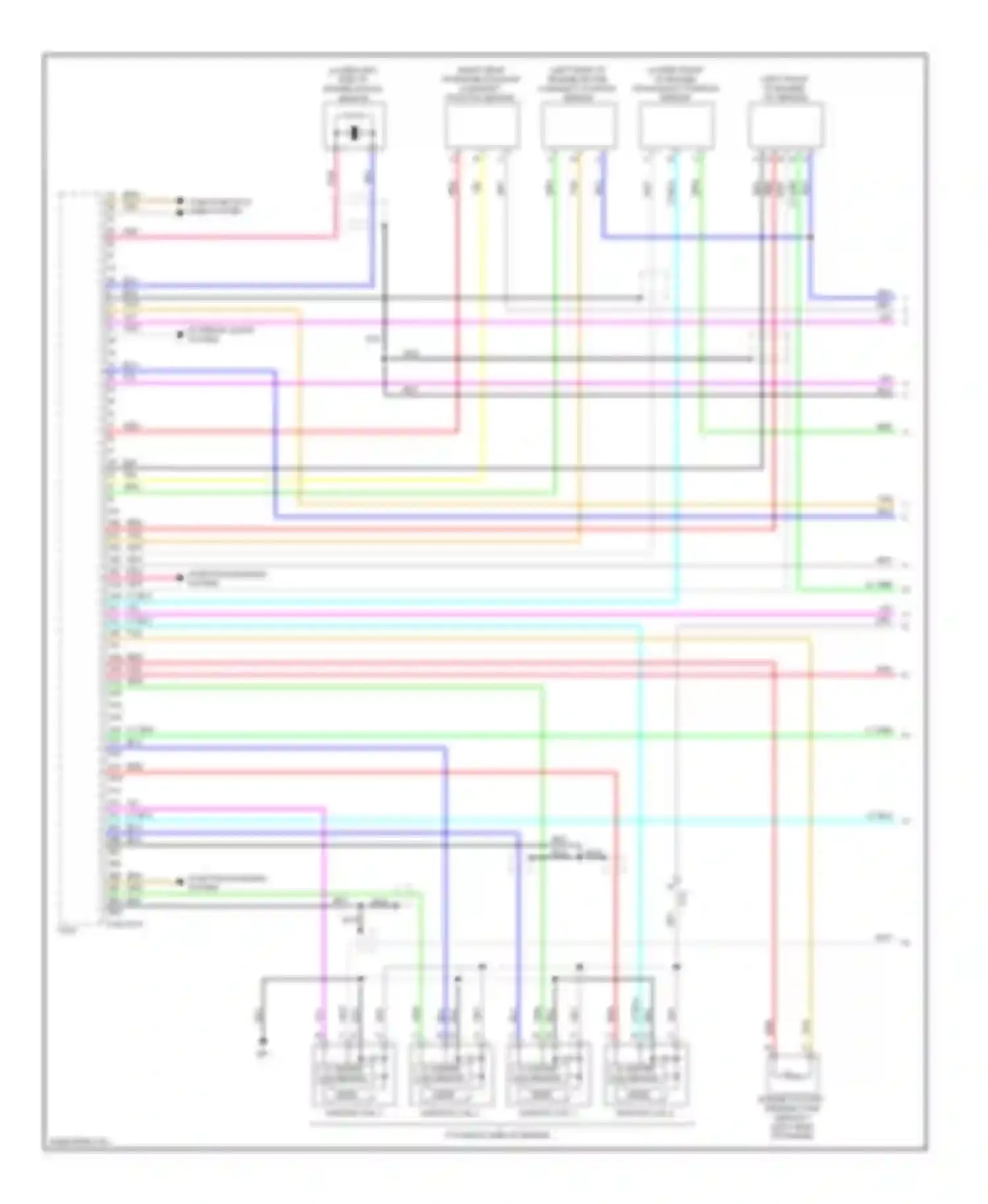 Wiring diagram ic igniter ion sensor for Mazda CX-5 I (2011-2015)
