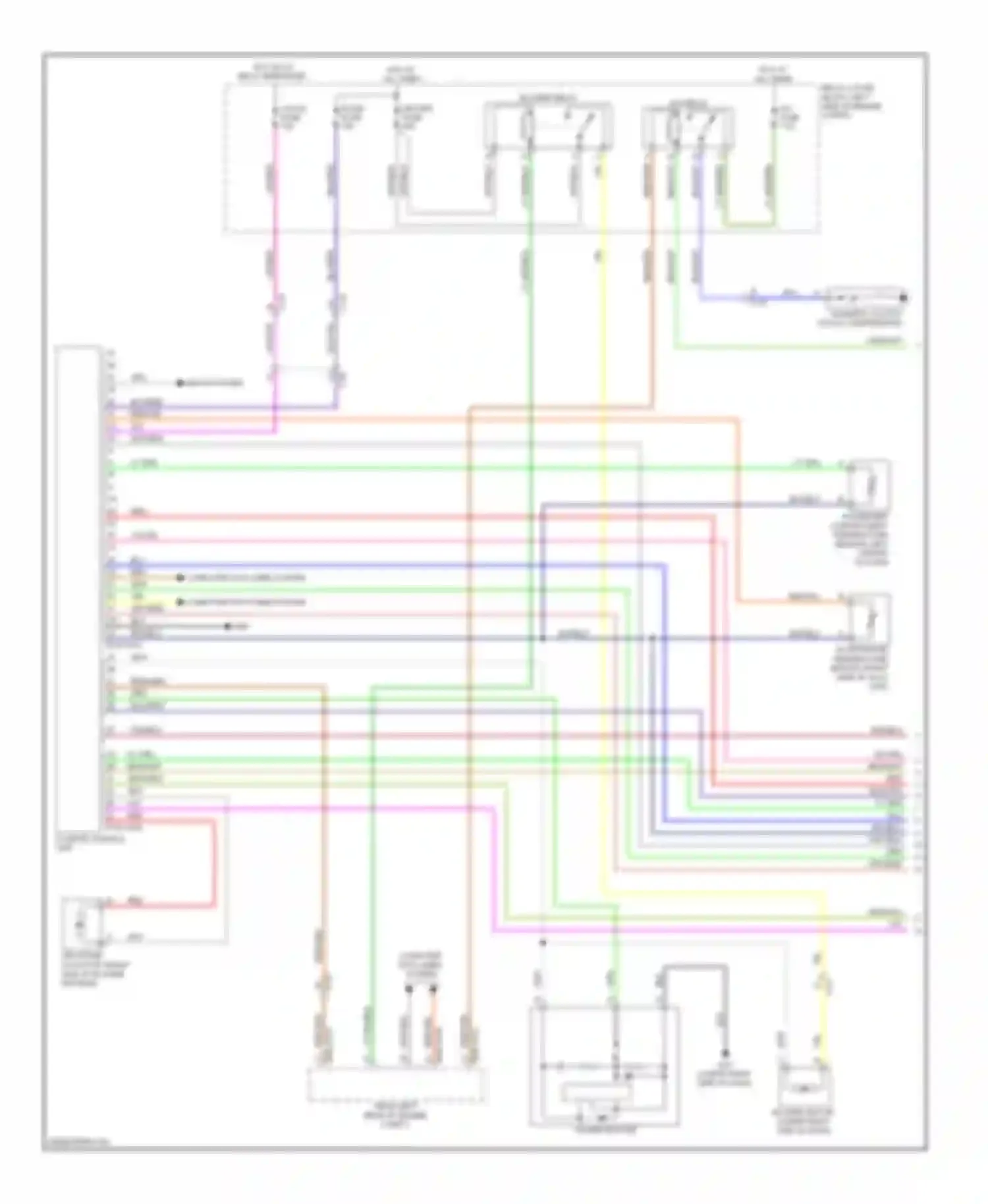 Wiring diagram room fuse for Mazda CX-5 I (2011-2015) (1 of 16)