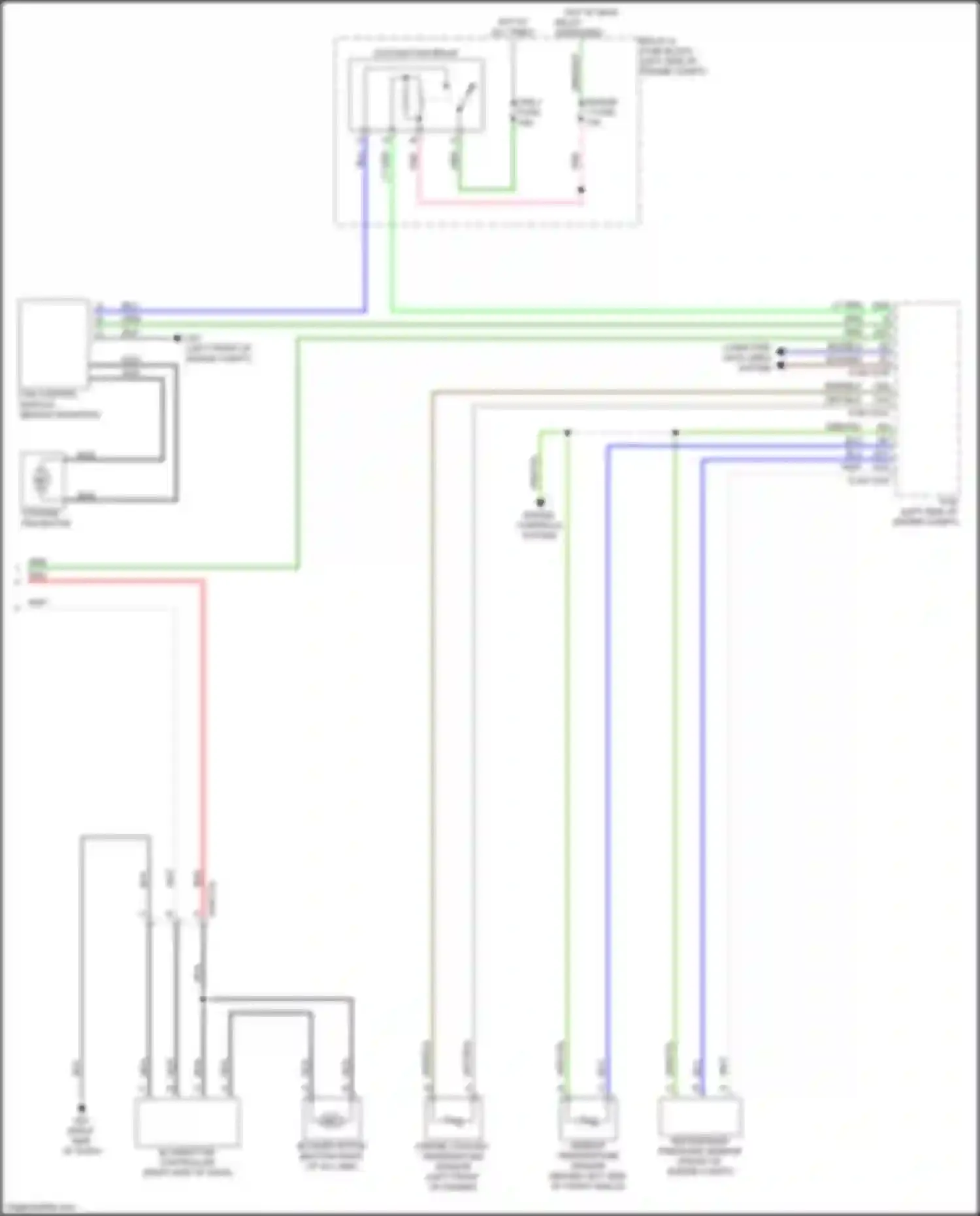 CX-5 Mazda II facelift (2021-2024): Automatic a/c circuit (2 of 2)