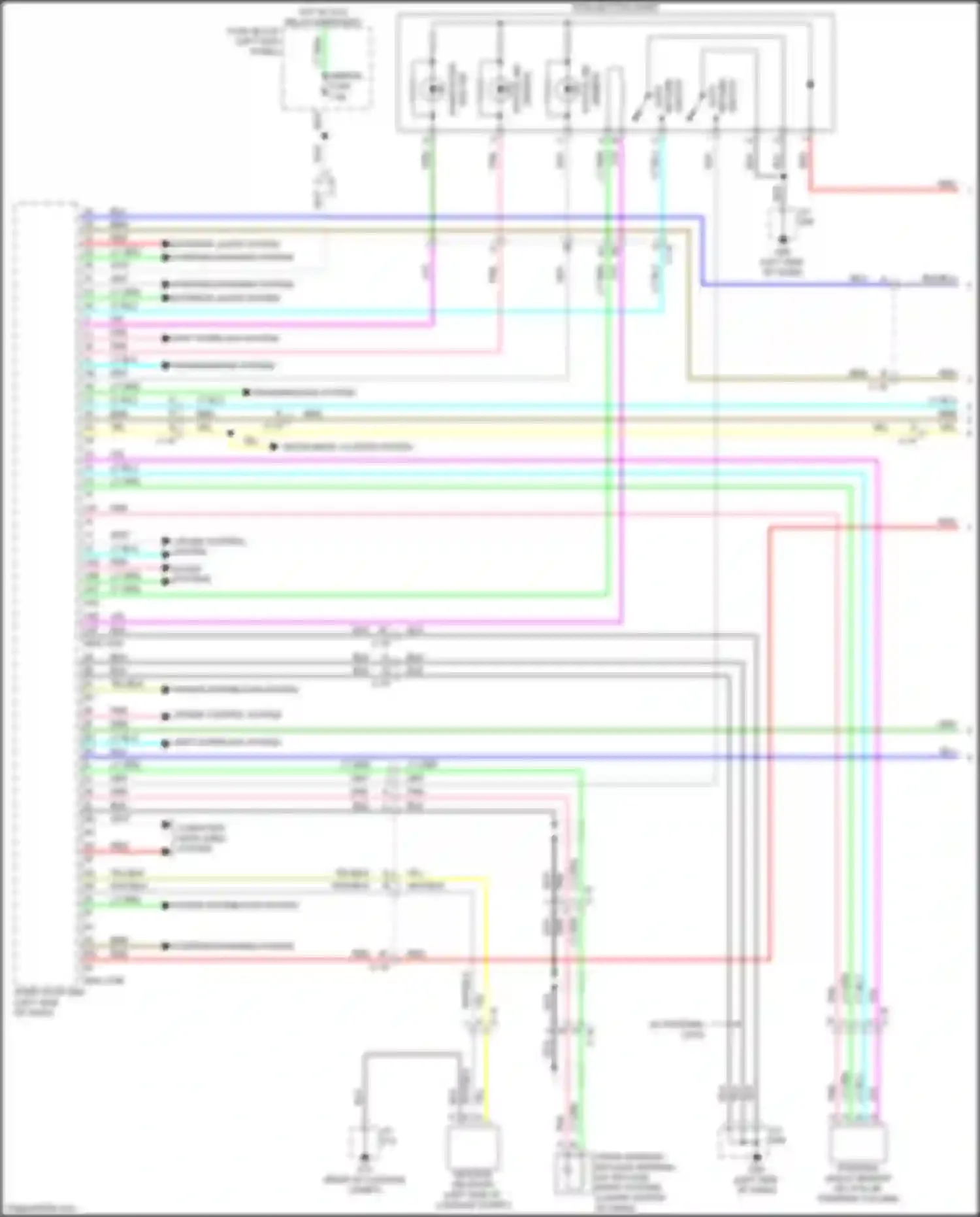 CX-5 Mazda II facelift (2021-2024): Anti-theft circuit (1 of 4)