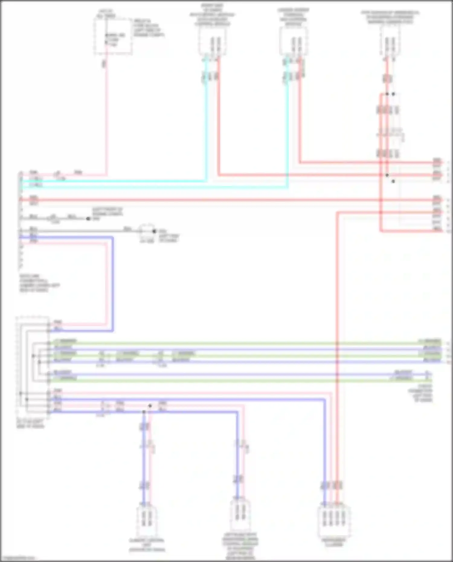 CX-5 Mazda II facelift (2021-2024): Computer data lines circuit (1 of 2)