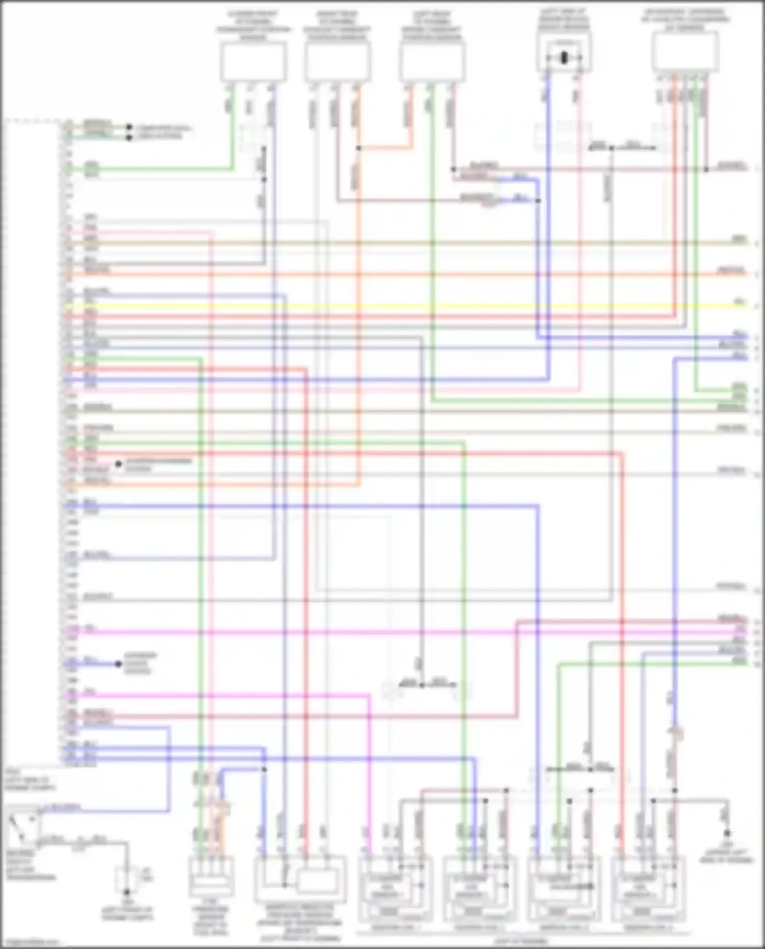 CX-5 Mazda II facelift (2021-2024): Wiring diagram engine performance 2.0l skyactiv (1 of 5)