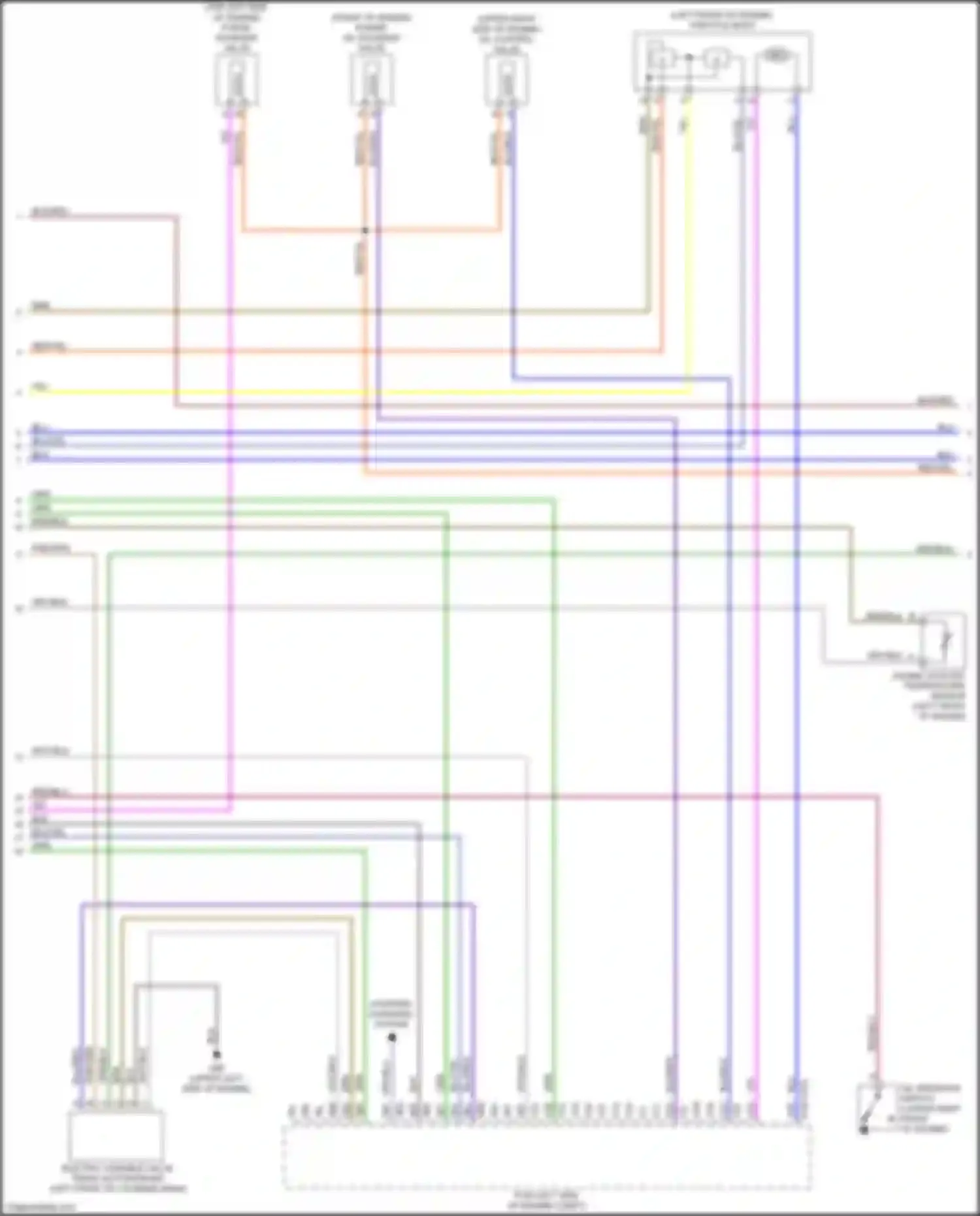 CX-5 Mazda II facelift (2021-2024): Wiring diagram engine performance 2.0l skyactiv (2 of 5)