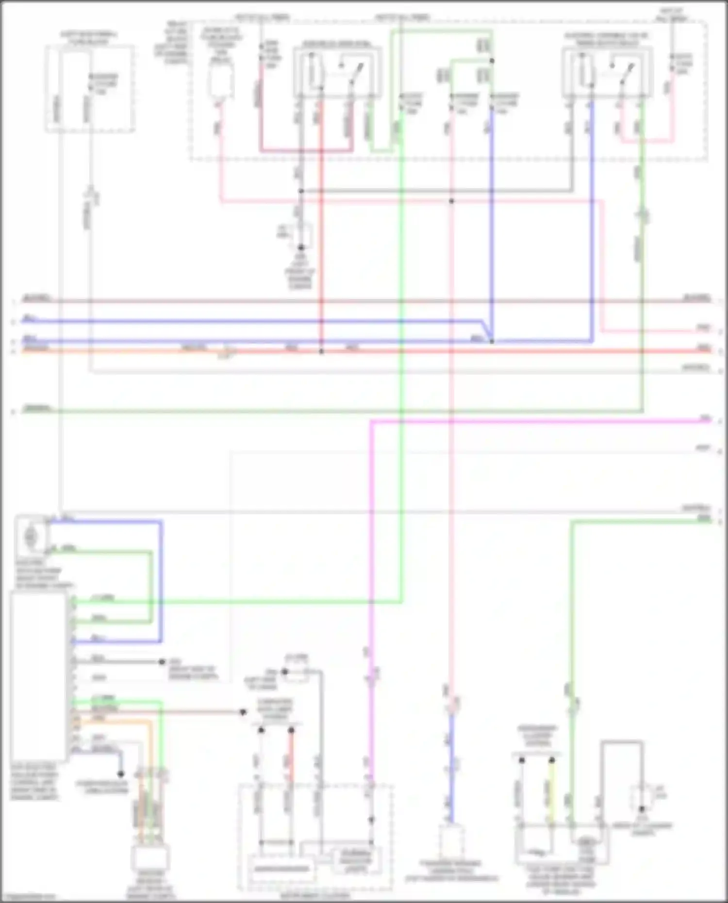 CX-5 Mazda II facelift (2021-2024): Wiring diagram engine performance 2.0l skyactiv (3 of 5)